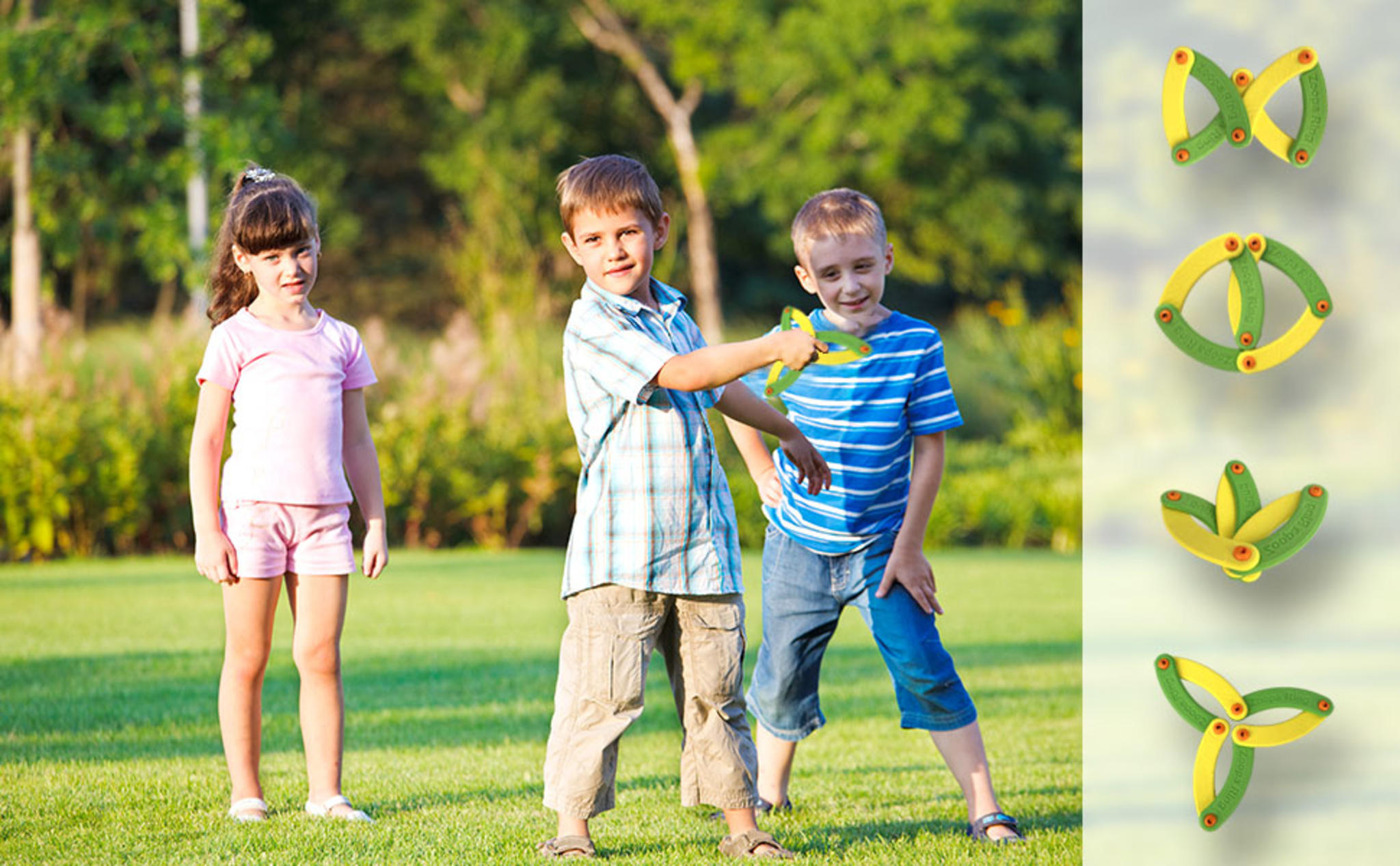 Reddish Yellow Flying Ring Toy for Pets and Kids - Durable, Sound-Making Outdoor Fun image 7