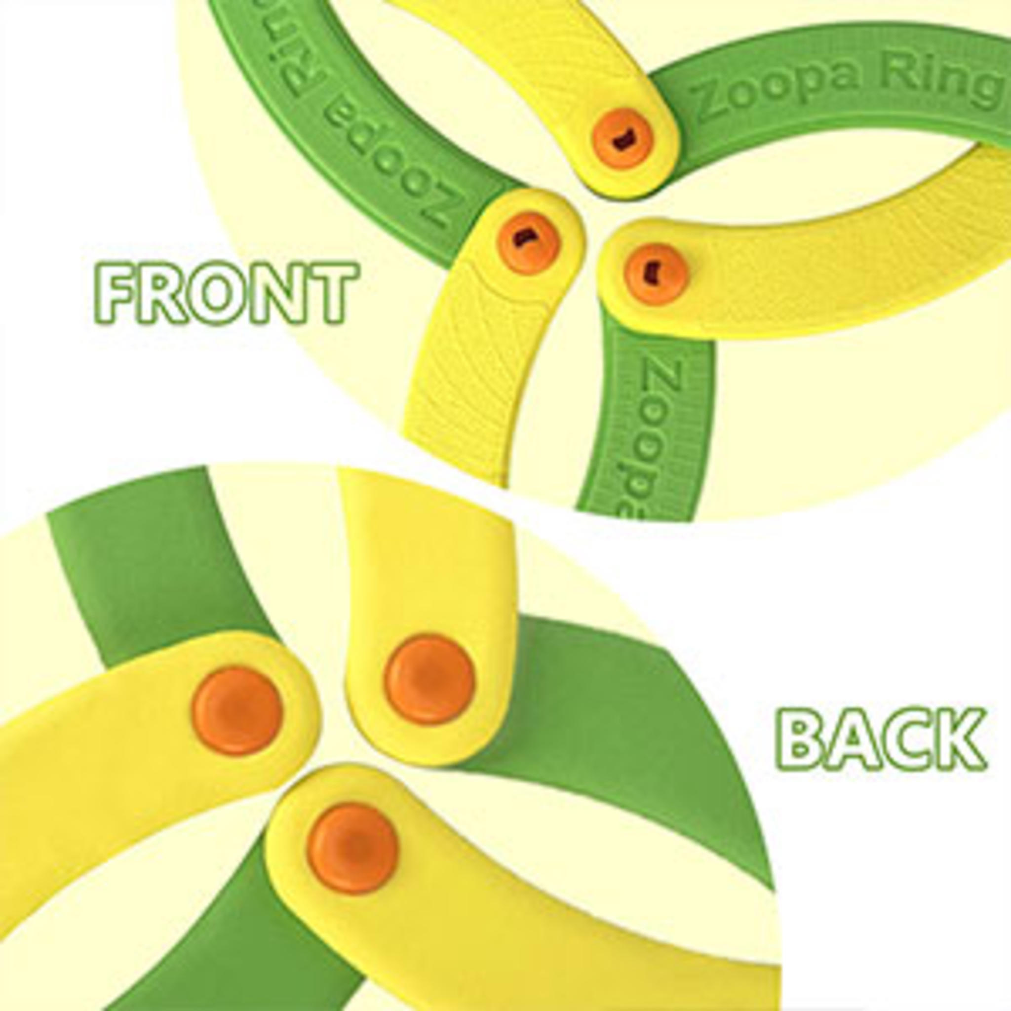 Reddish Yellow Flying Ring Toy for Pets and Kids - Durable, Sound-Making Outdoor Fun image 9