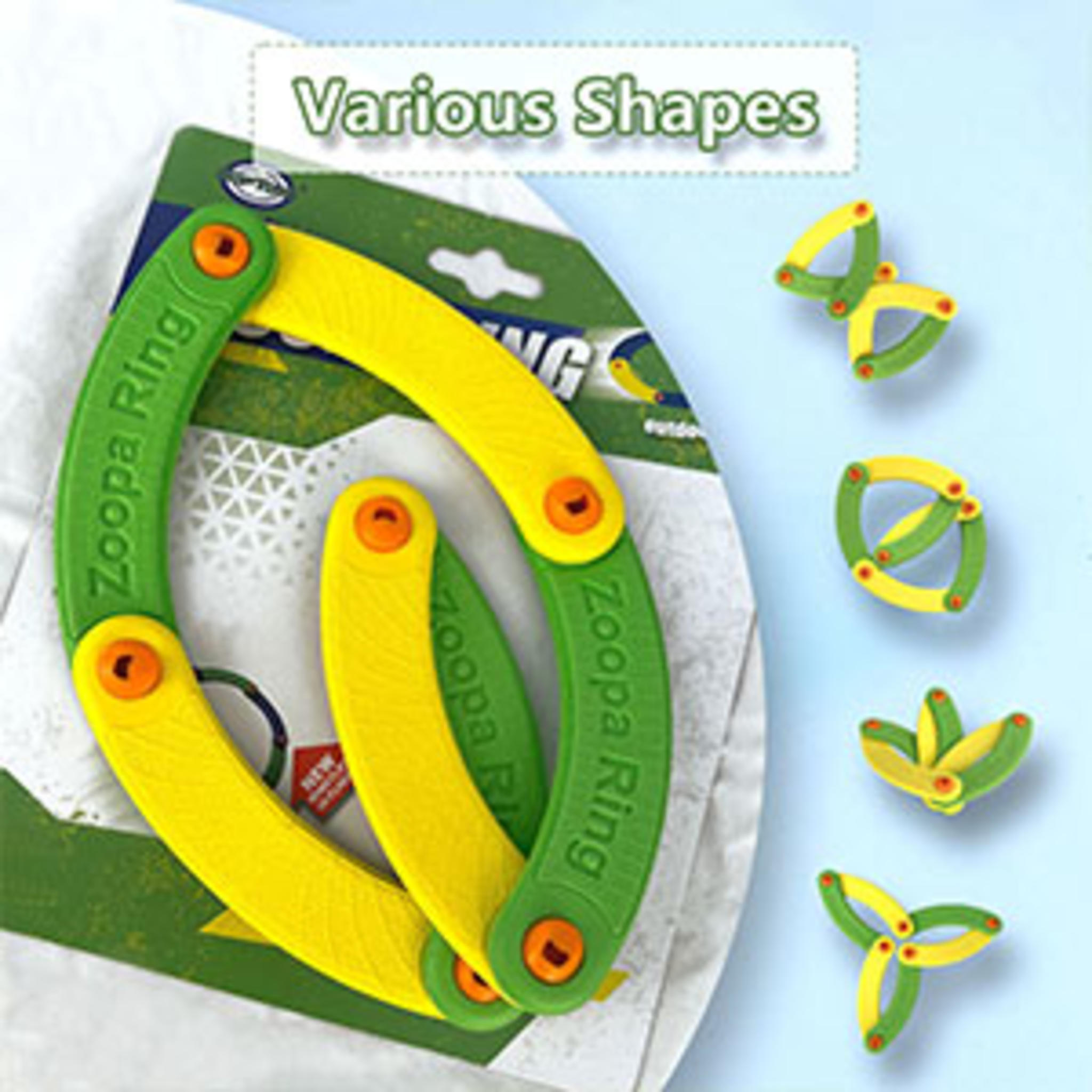 Reddish Yellow Flying Ring Toy for Pets and Kids - Durable, Sound-Making Outdoor Fun image 10