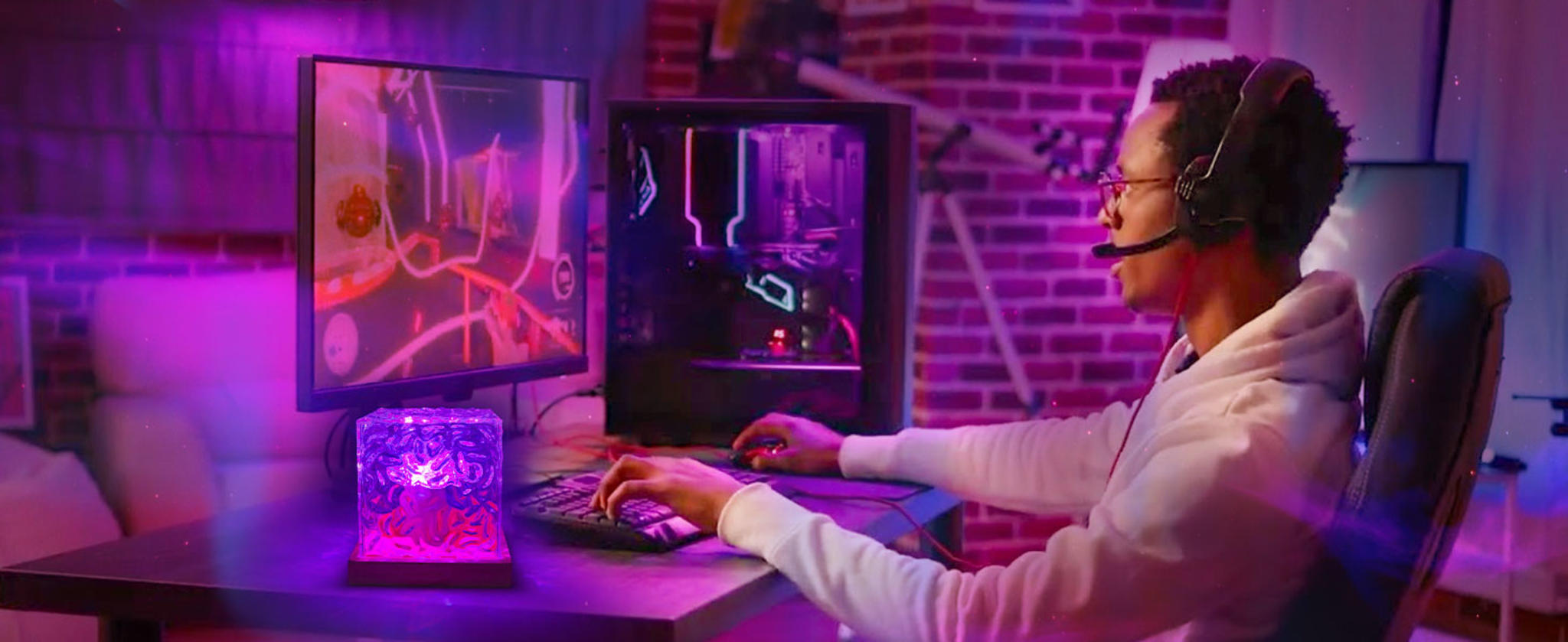 Ocean Wave Projector Light with Remote, 16 Colors Rotating Water Lamp for Bedroom Decor image 12