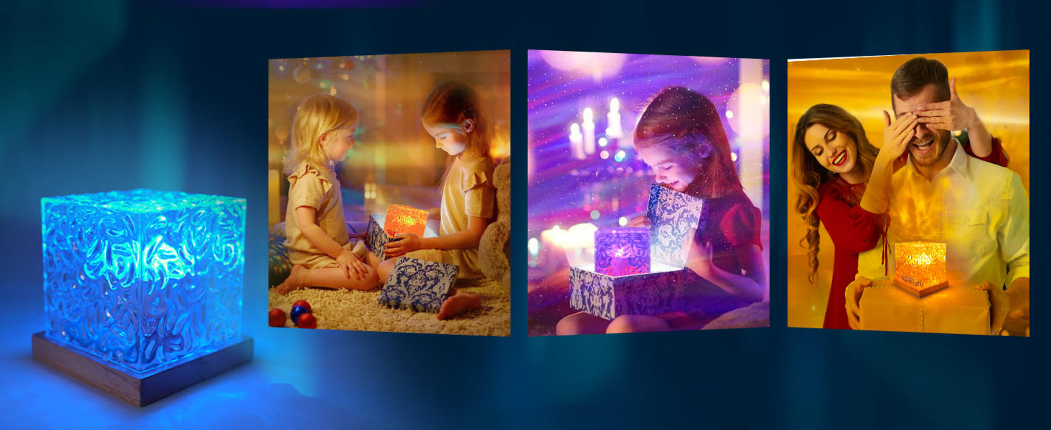 Ocean Wave Projector Light with Remote, 16 Colors Rotating Water Lamp for Bedroom Decor image 13