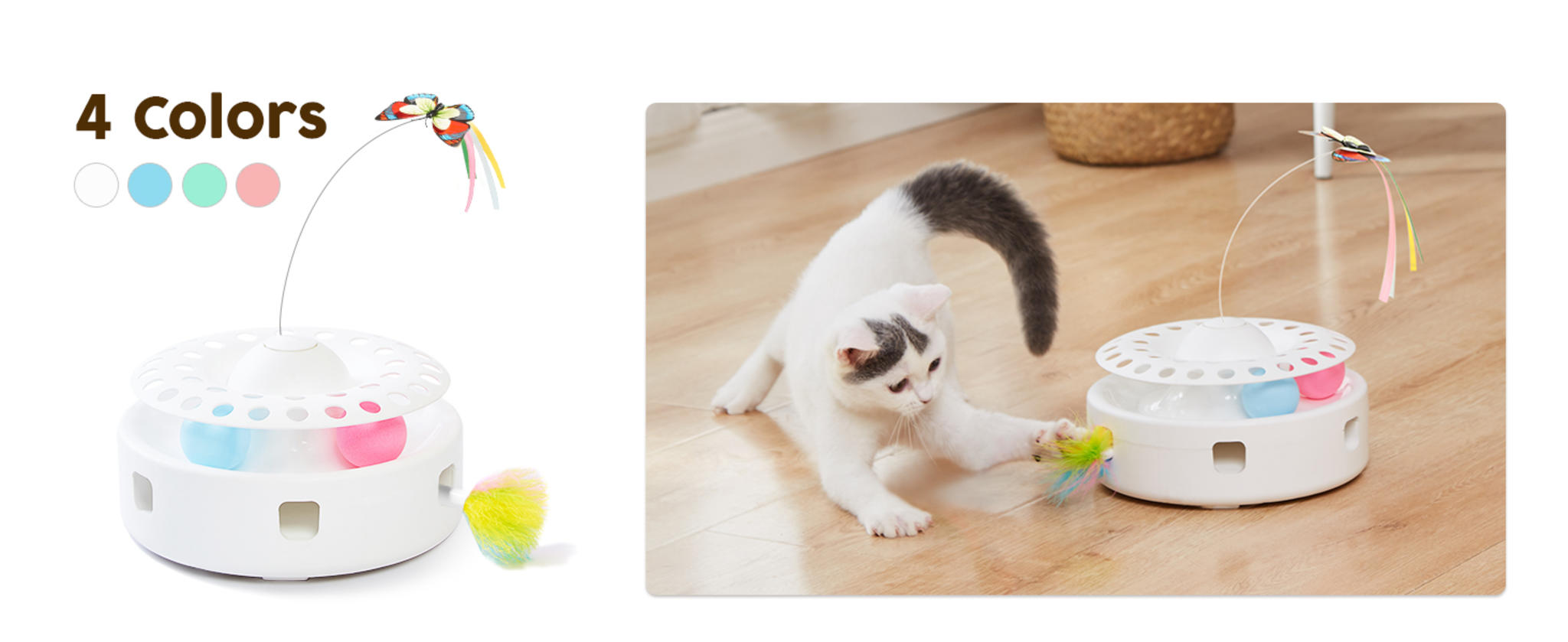 3-in-1 Automatic Interactive Cat Toy image 12