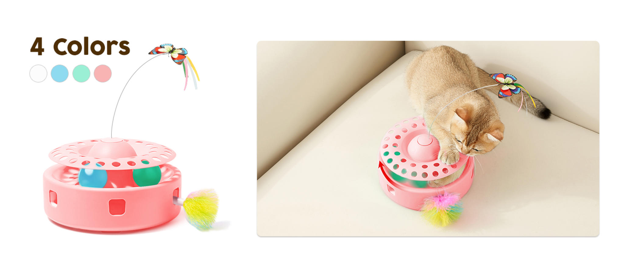 3-in-1 Automatic Interactive Cat Toy image 15