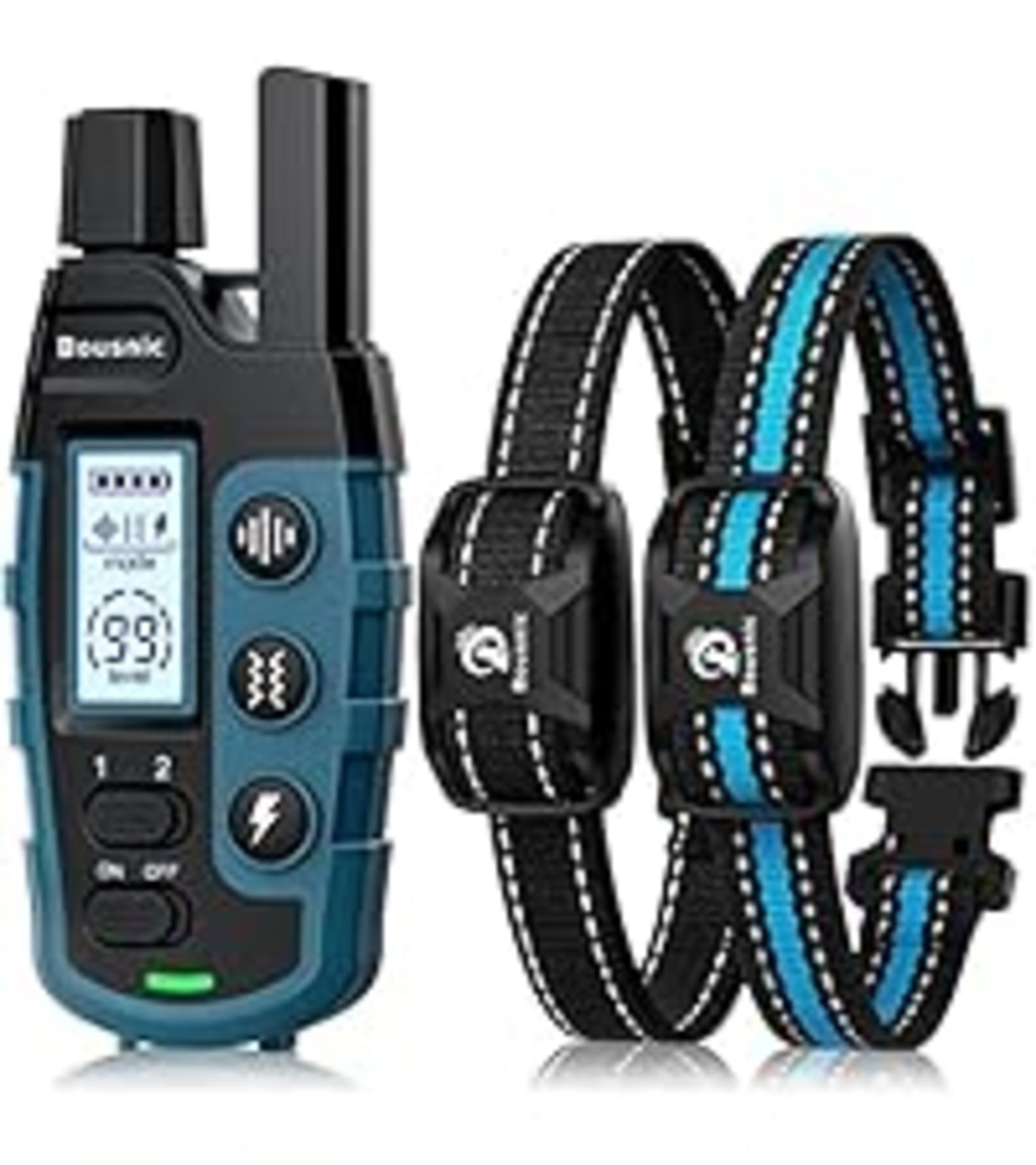 3300ft Range Dog Training Collar with 3 Modes for 2 Dogs image 8