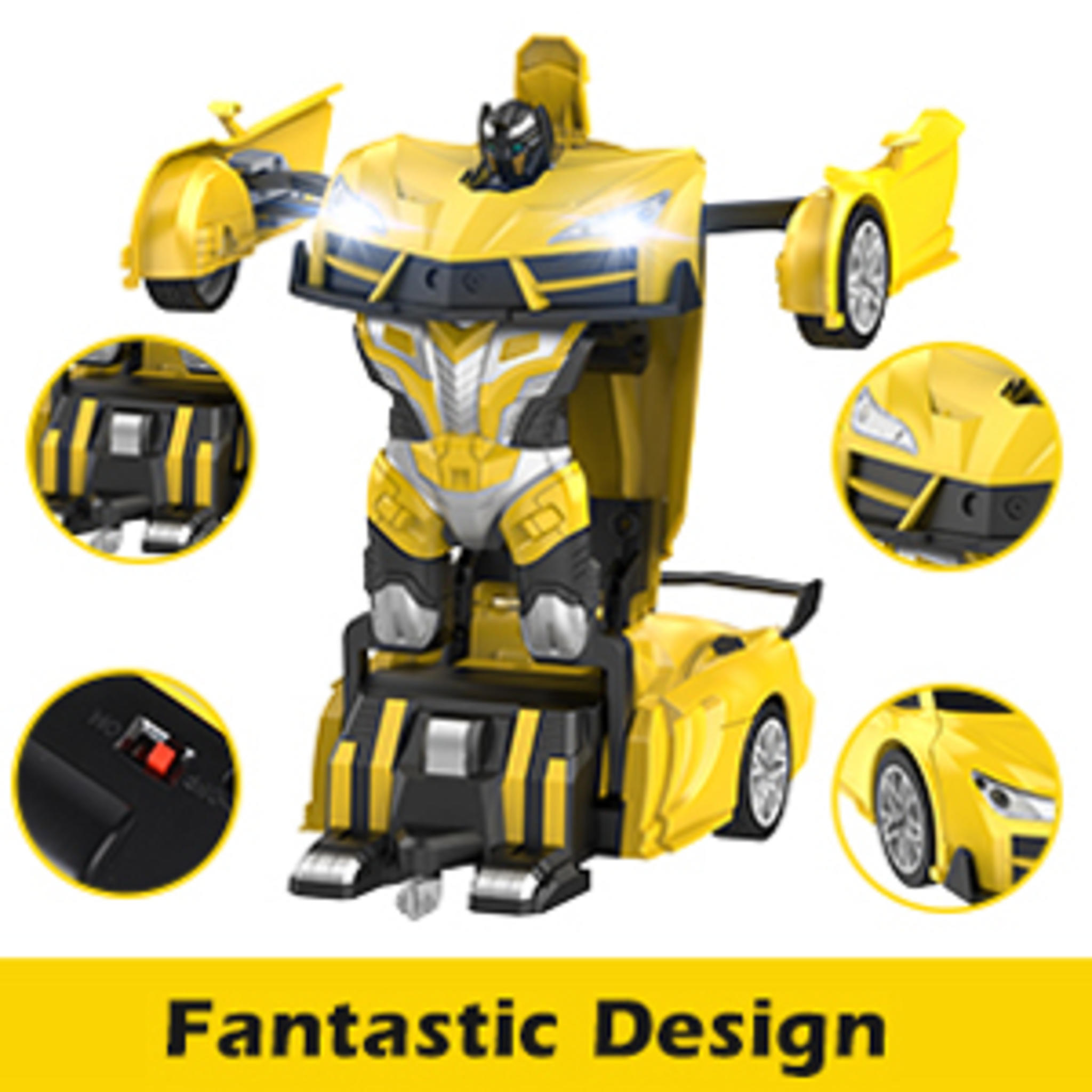 2-in-1 Transforming RC Car with 360° Spin image 14