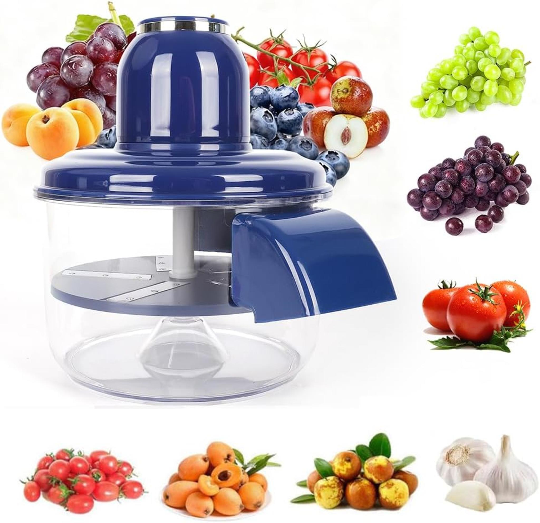 Electric Automatic Peeler for Grapes, Garlic & Cherry Tomatoes - Cordless Kitchen Tool