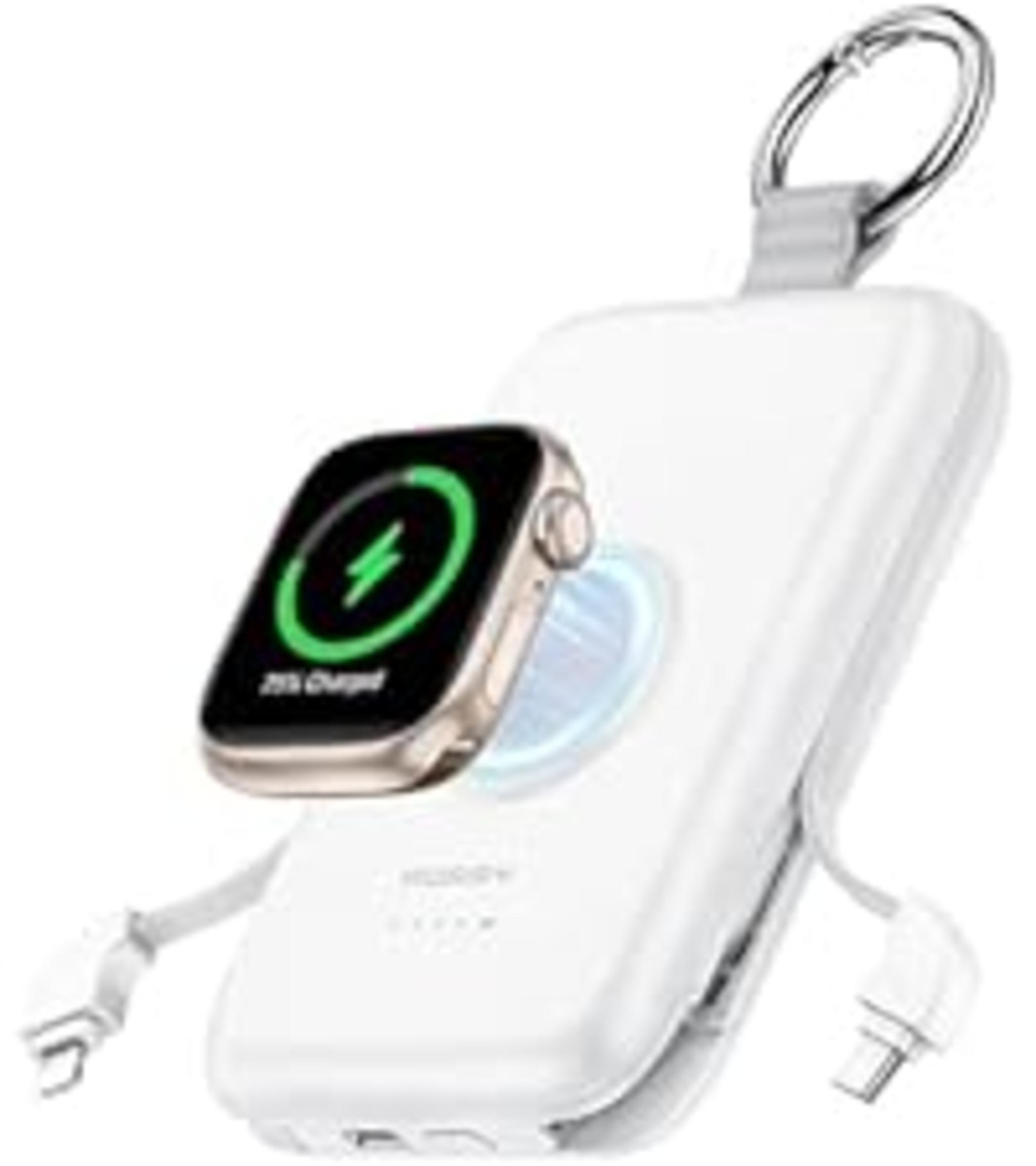 10000mAh PD 20W Fast Charging Power Bank with Built-in Cables image 16