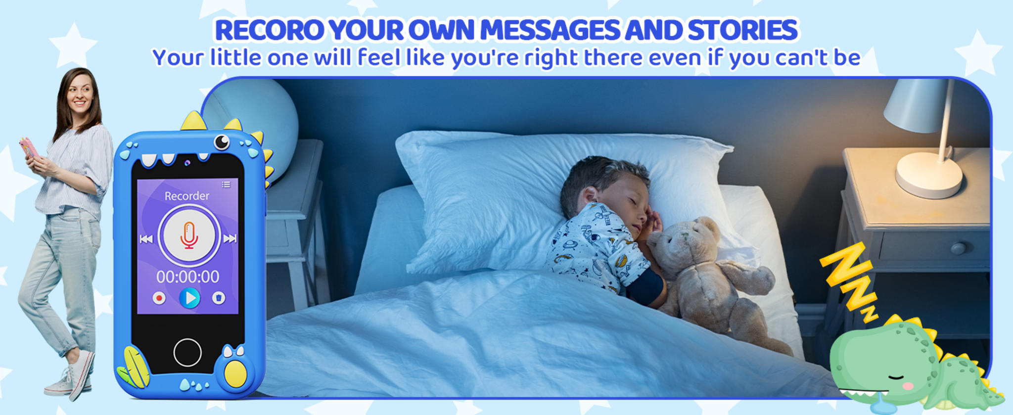 Kids Smart Phone with Dual Camera, Touchscreen Educational Toy for Boys 3-10 image 12