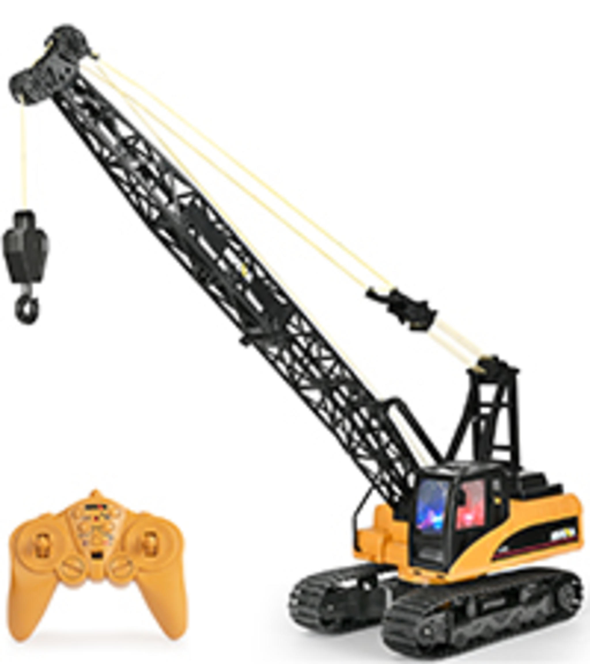 680° Rotating Remote Control Excavator Toy with Metal Shovel image 19