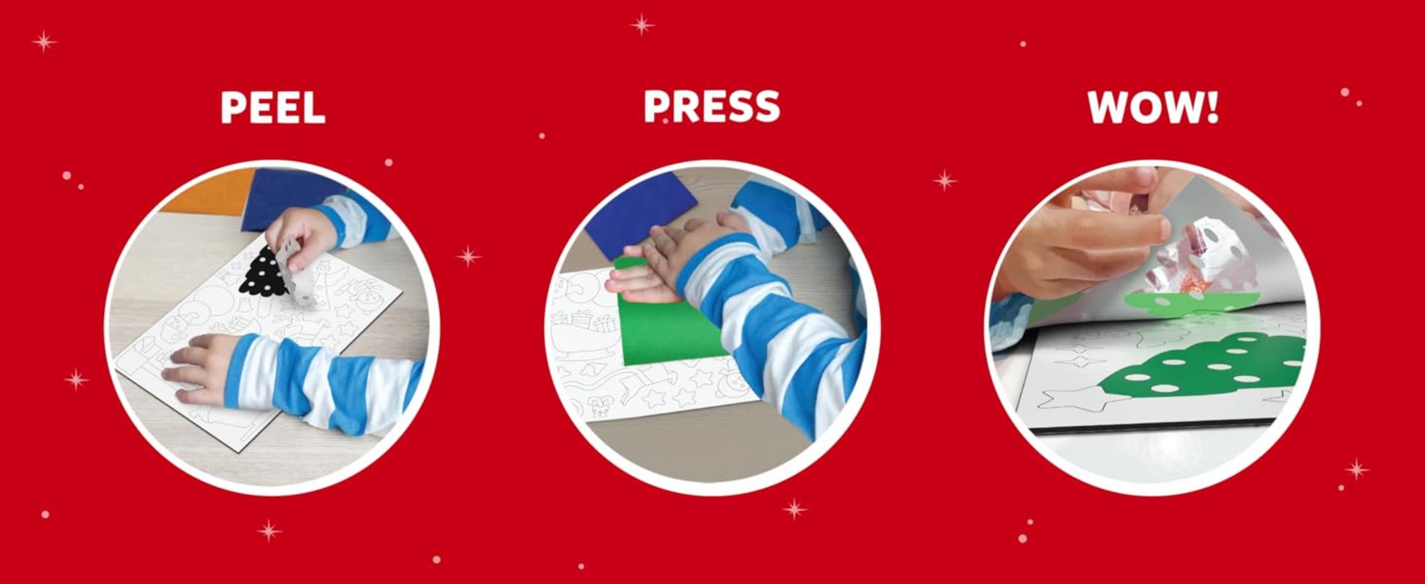 Foil Fun Holiday Art & Craft Kit for Kids Ages 4-9 image 8