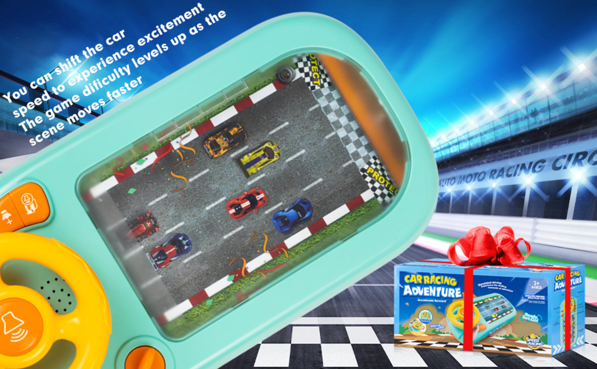 Interactive Kids Steering Wheel Toy with Sounds & Music image 11