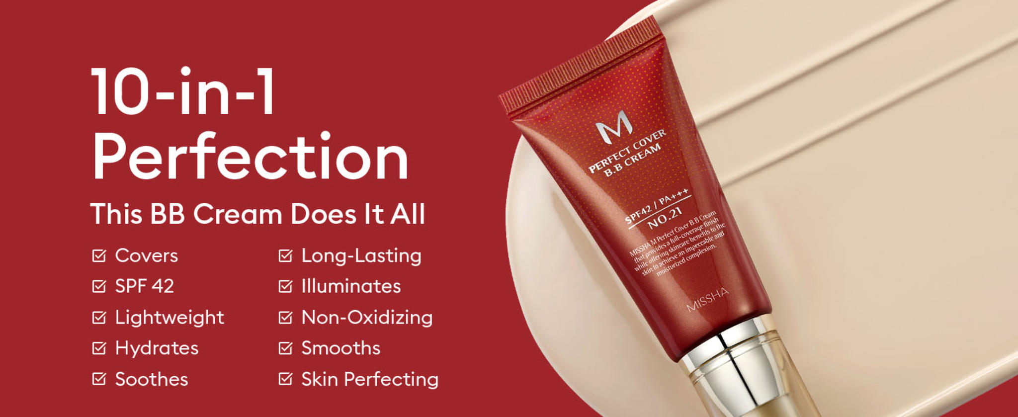 Golden Beige BB Cream SPF 42 PA+++ image 12