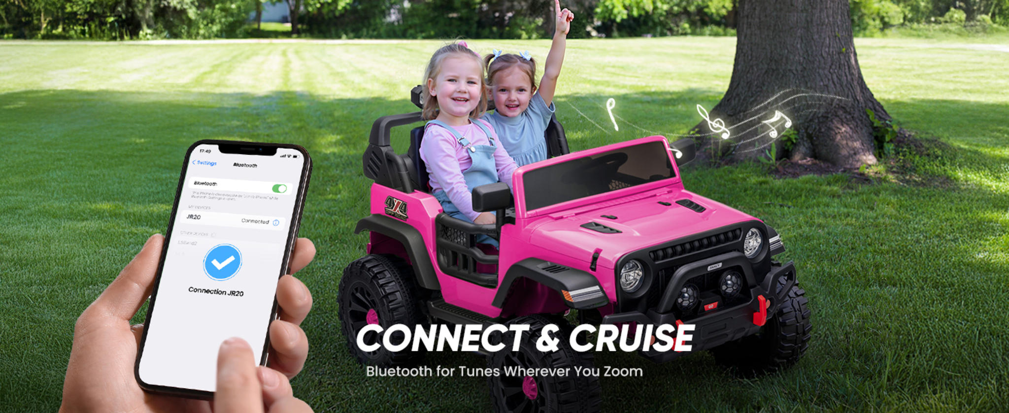 24V 2-Seater Kids Electric Ride-On Truck image 10