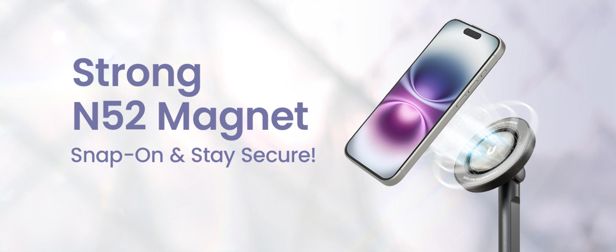 Magnetic Phone Tripod with Auto-Open Design image 8