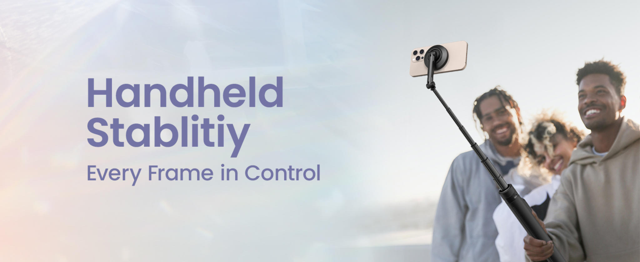 Magnetic Phone Tripod with Auto-Open Design image 15