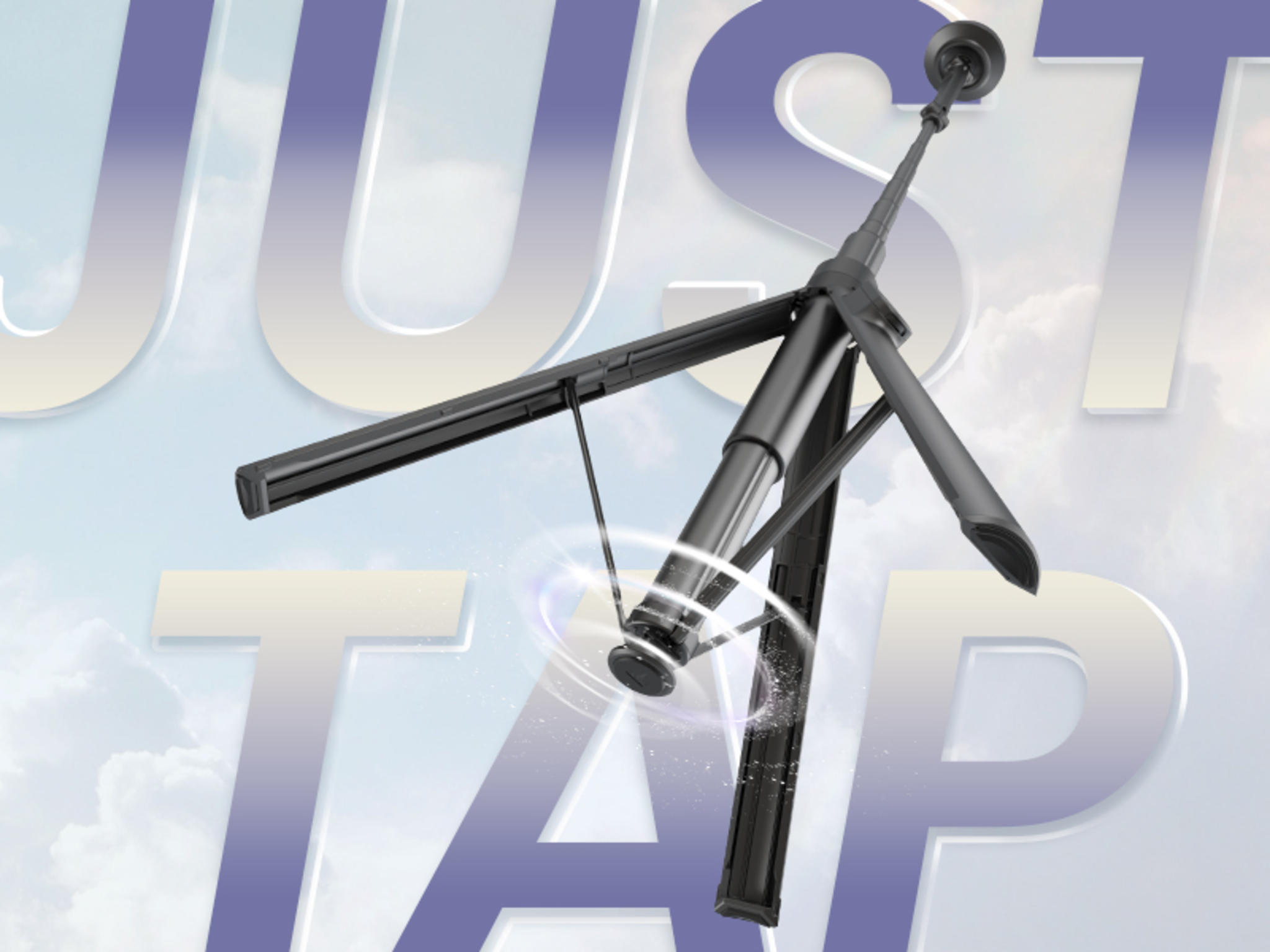 Magnetic Phone Tripod with Auto-Open Design image 23