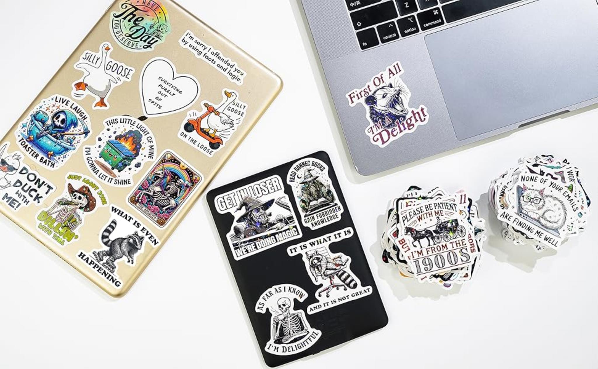 200 PCS Holographic Stickers for Adults image 9