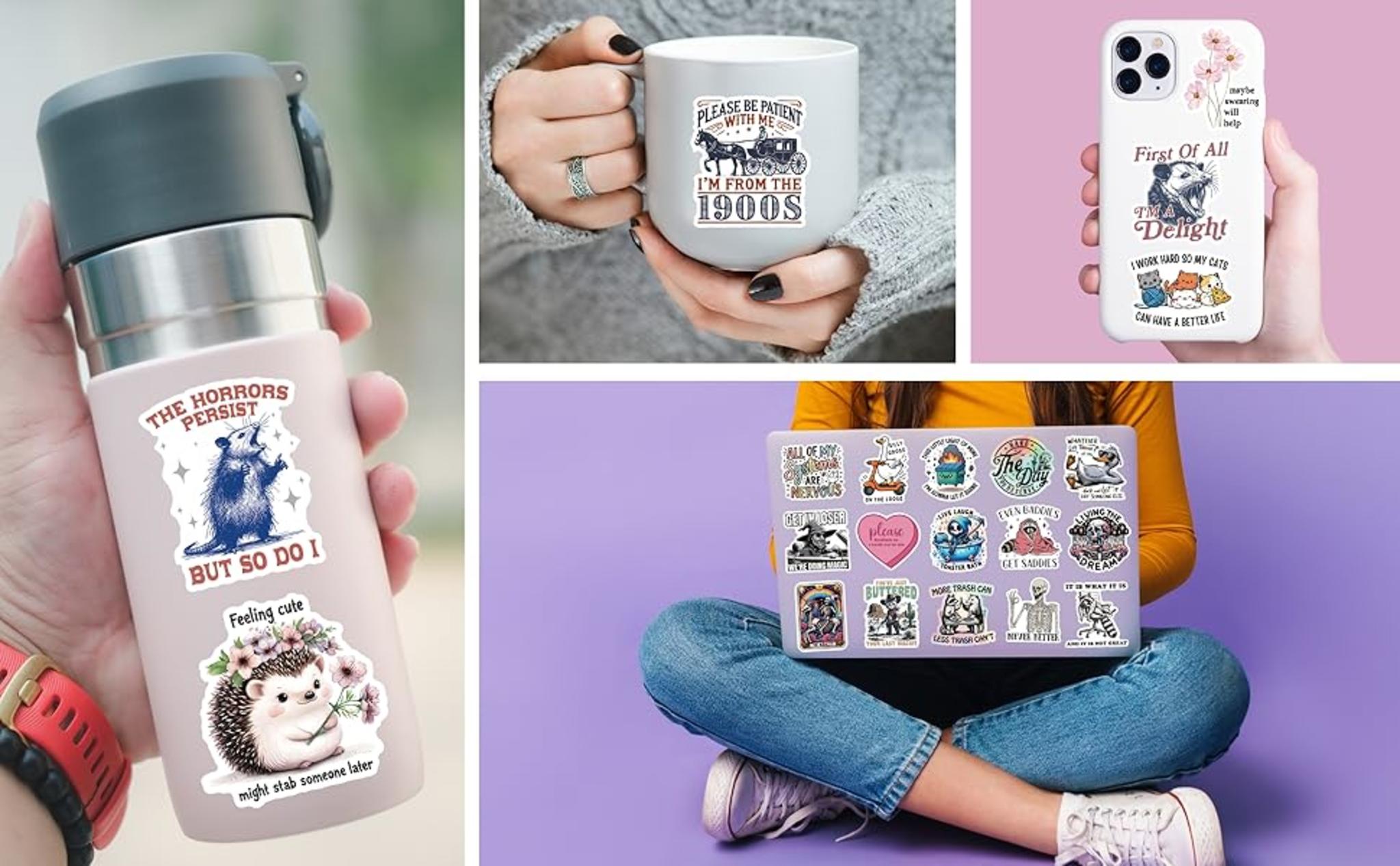 200 PCS Holographic Stickers for Adults image 10