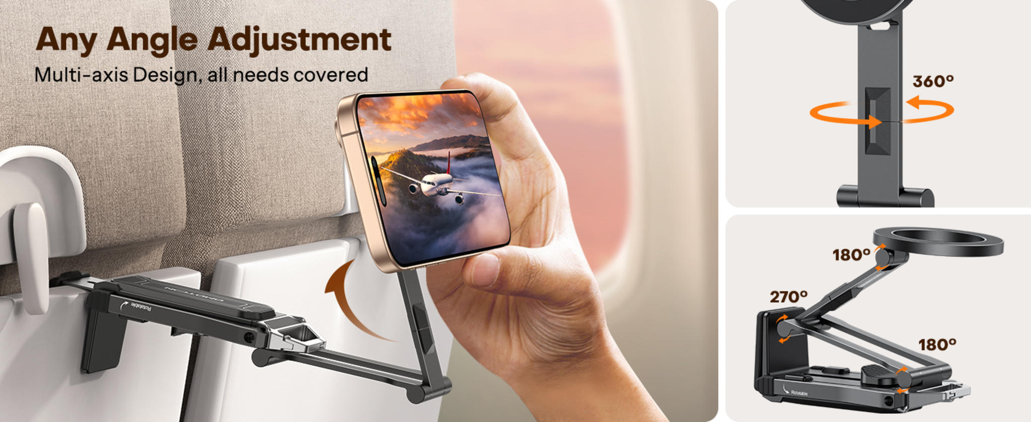 360° Rotating Magnetic Phone Tripod with Ultra Strong Magnet image 15