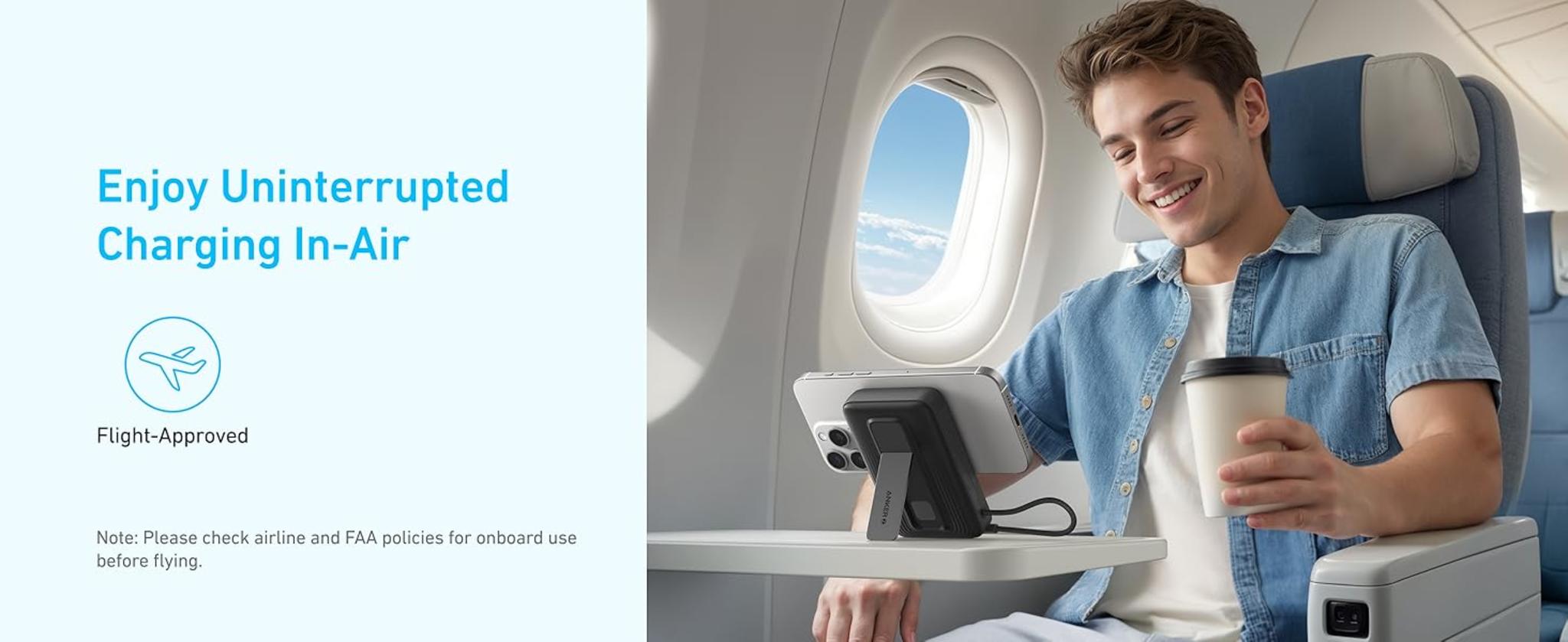 10,000mAh Magnetic Power Bank with 30W Fast Charging, Wireless Portable Charger with Adjustable Stand image 20