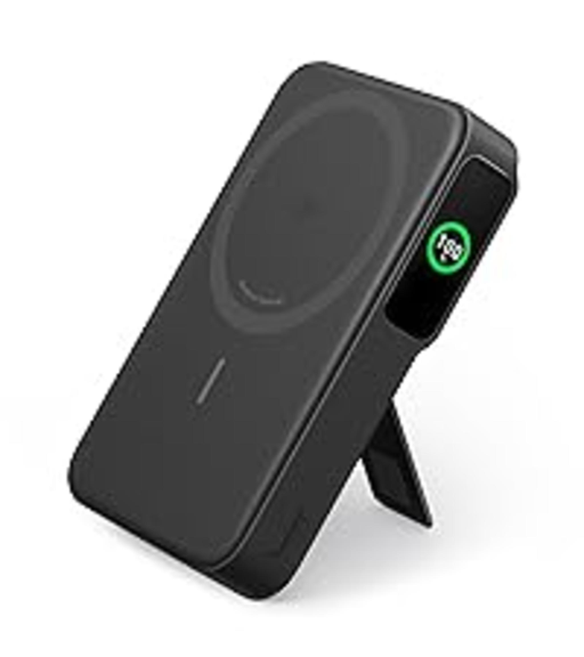 10,000mAh Magnetic Power Bank with 30W Fast Charging, Wireless Portable Charger with Adjustable Stand image 27