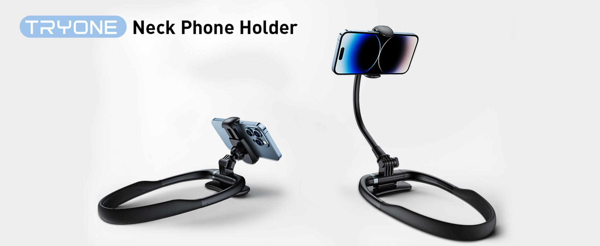 Flexible Neck Phone Holder Stand with 16-inch Gooseneck image 12