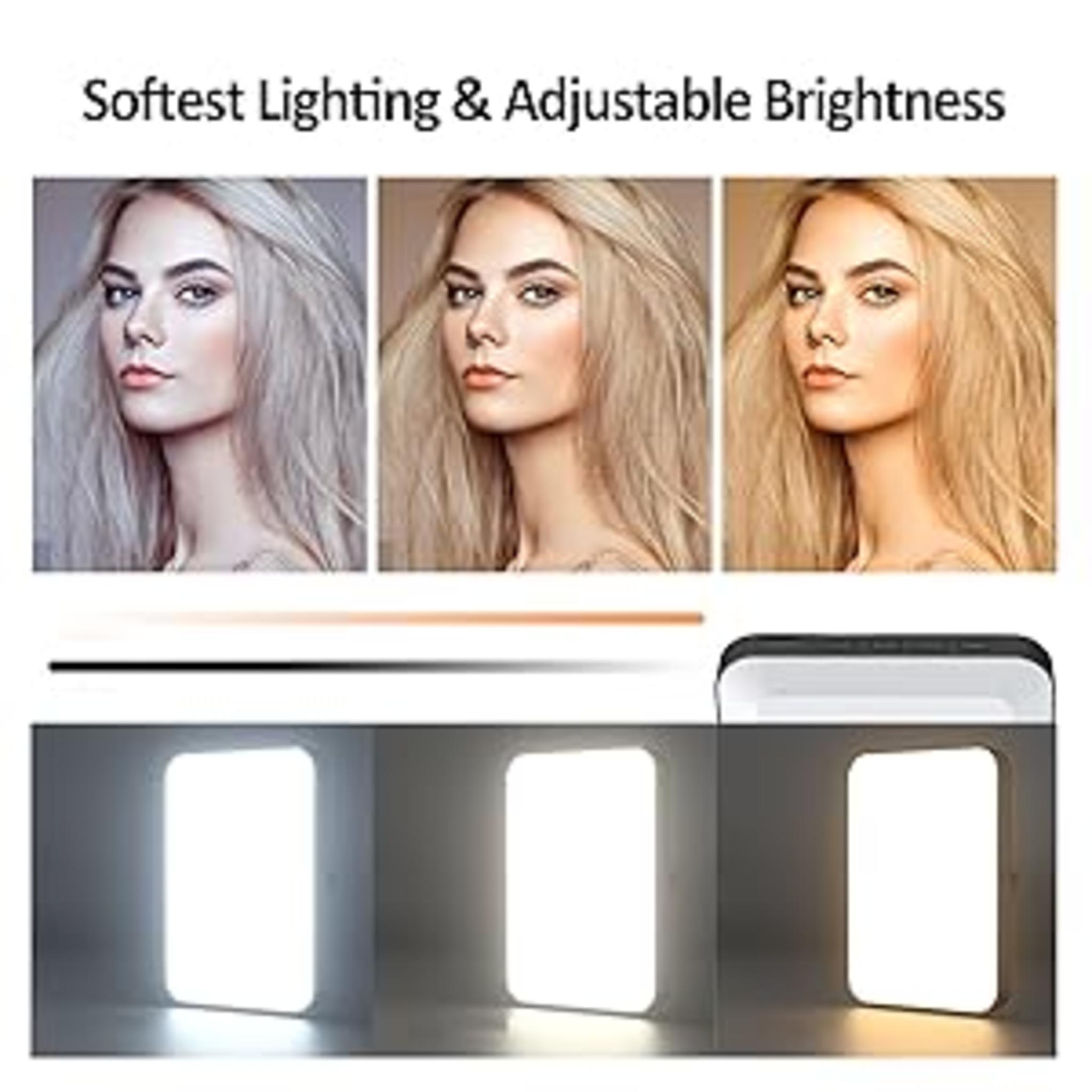 Rechargeable Clip-On Selfie Light with 3 Modes, 10 Brightness Levels & 2000mAh Battery image 8