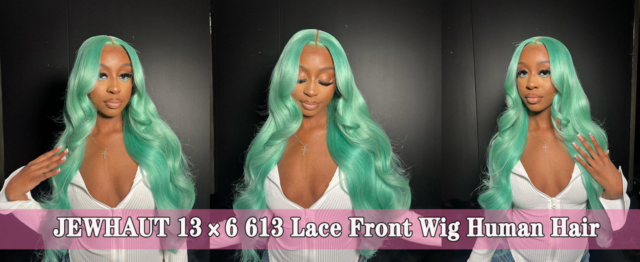 613 Blonde 28-Inch Body Wave Human Hair Wig image 14