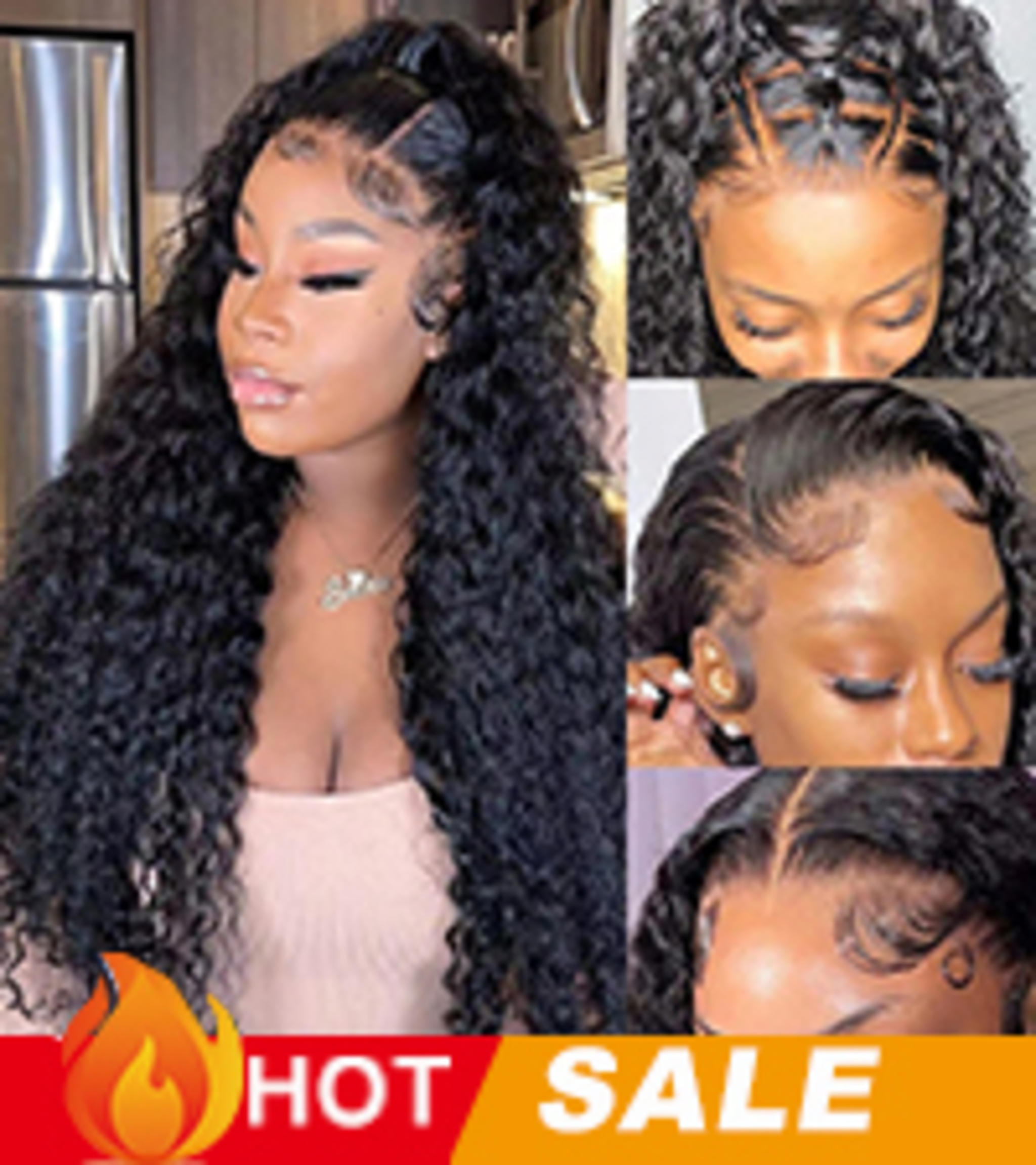 613 Blonde 28-Inch Body Wave Human Hair Wig image 20