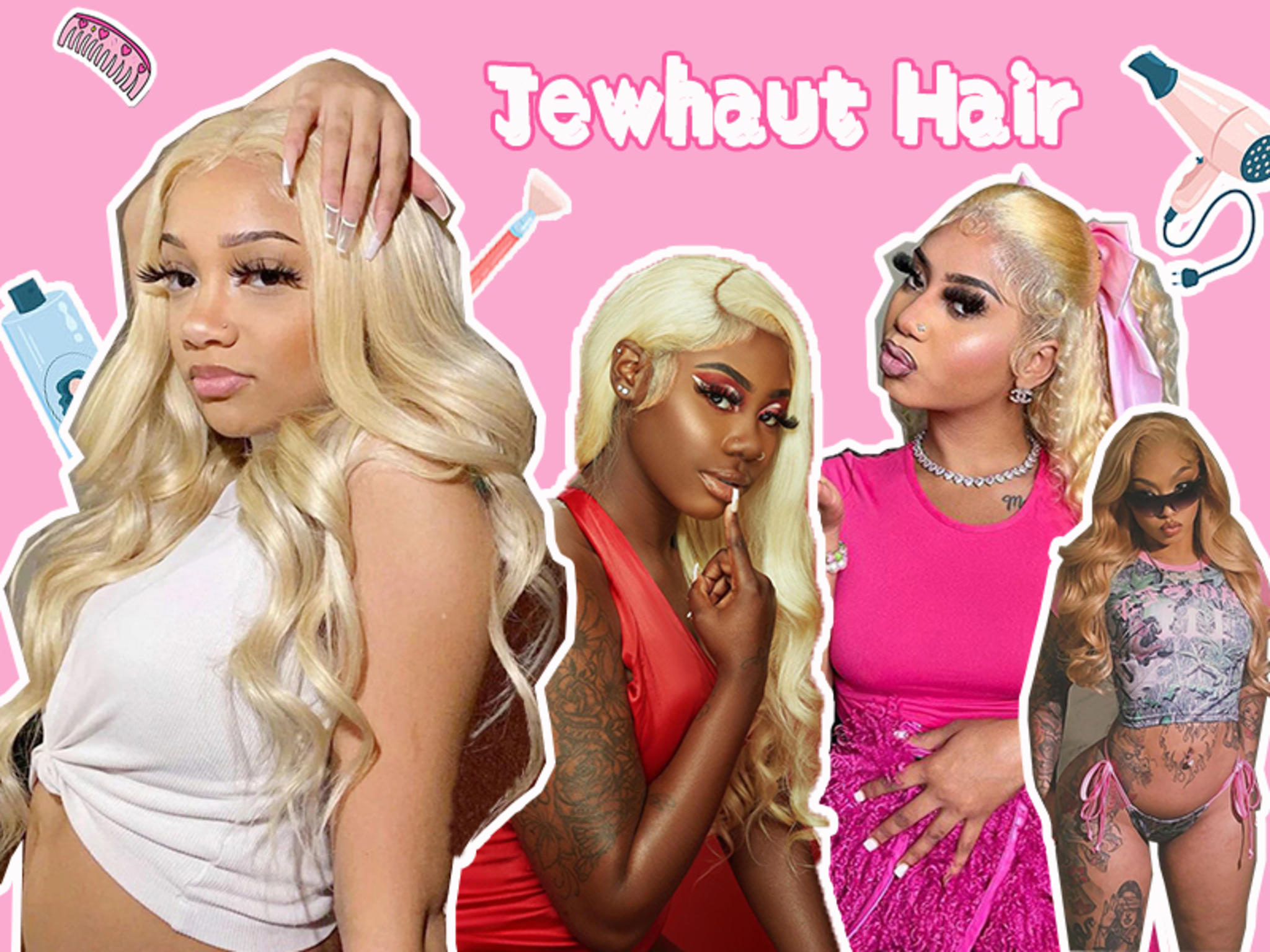 613 Blonde 28-Inch Body Wave Human Hair Wig image 23