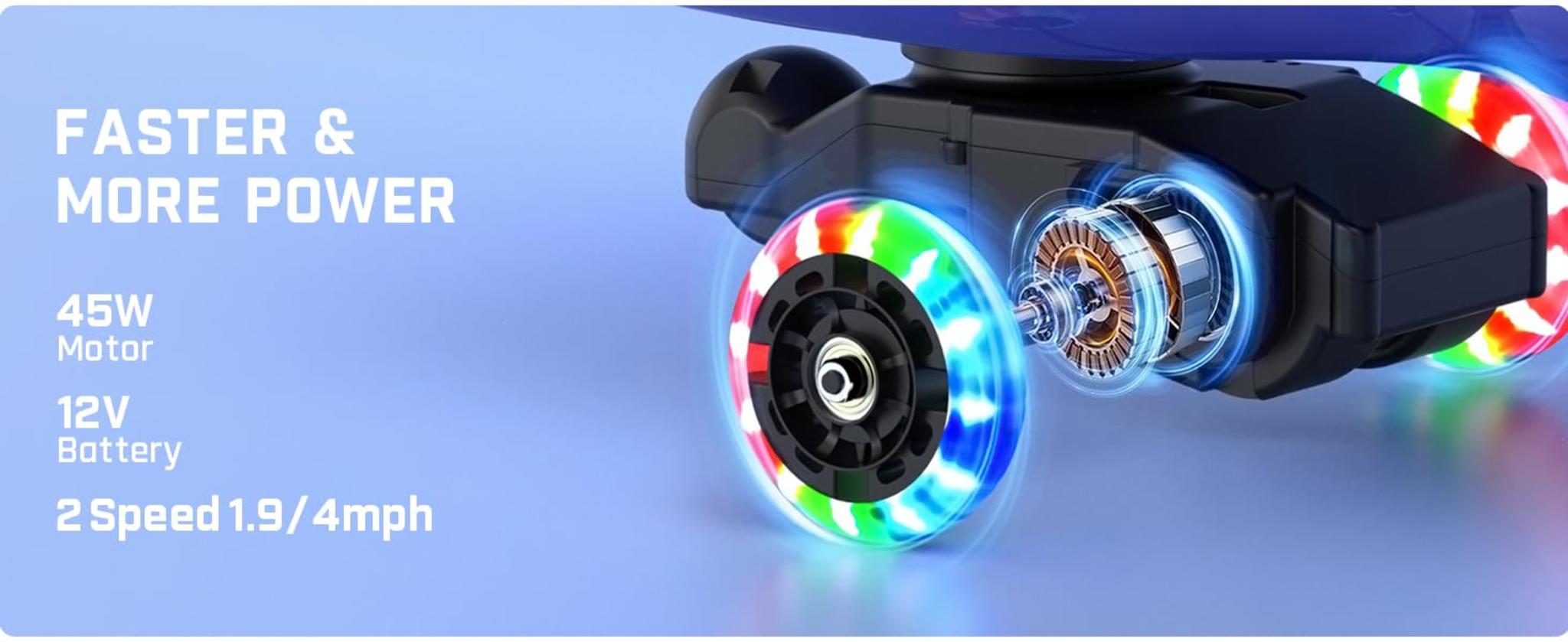 Electric Wiggle Car with Pedal - 2-in-1 Swing Car with 360° Steering & Bluetooth image 13