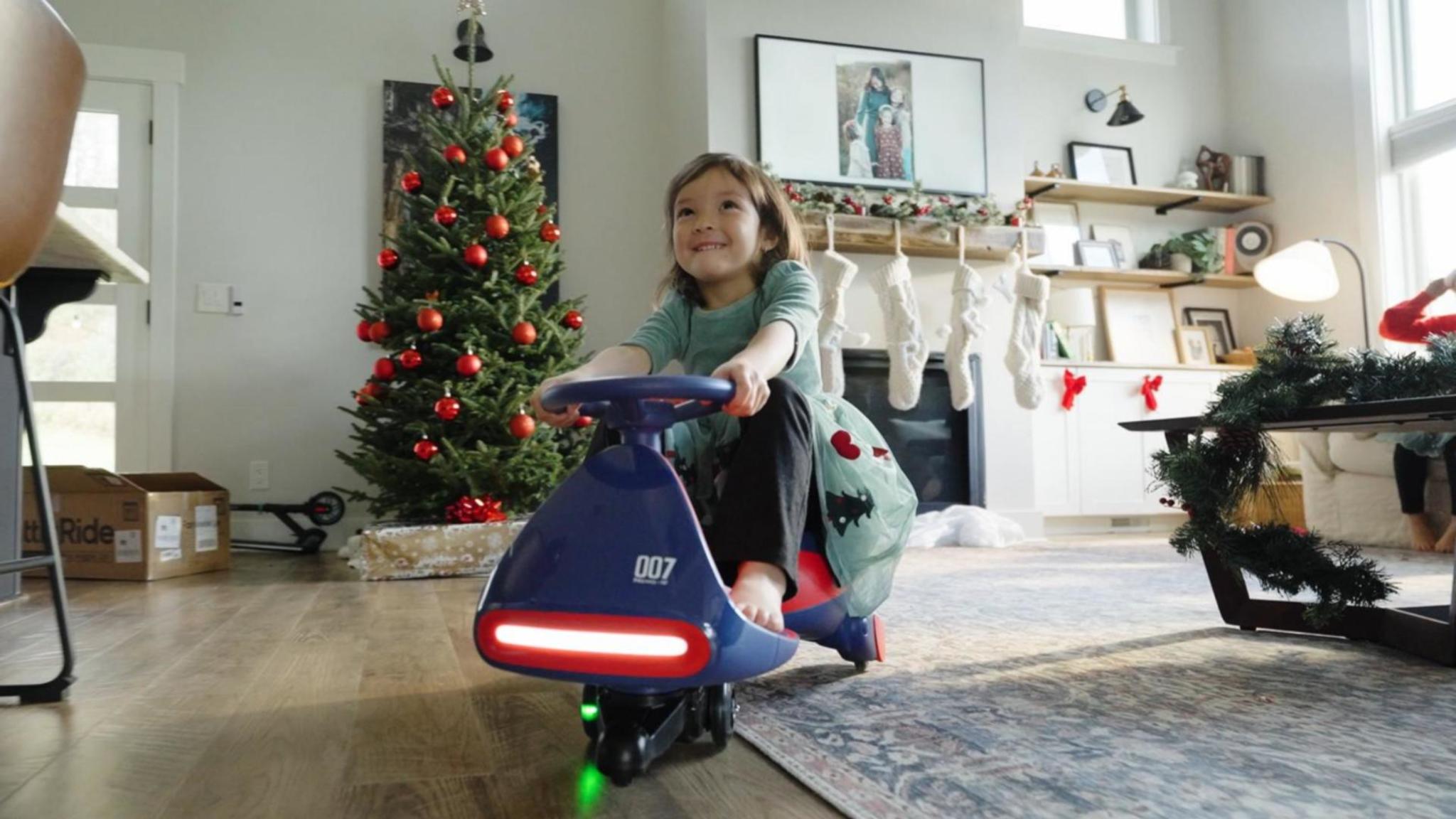 Electric Wiggle Car with Pedal - 2-in-1 Swing Car with 360° Steering & Bluetooth image 29