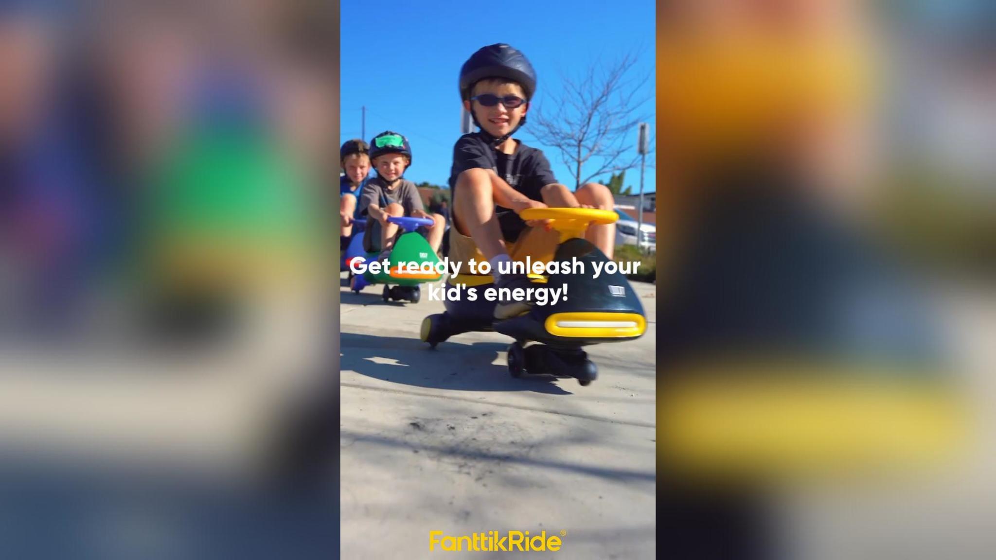 Electric Wiggle Car with Pedal - 2-in-1 Swing Car with 360° Steering & Bluetooth image 31