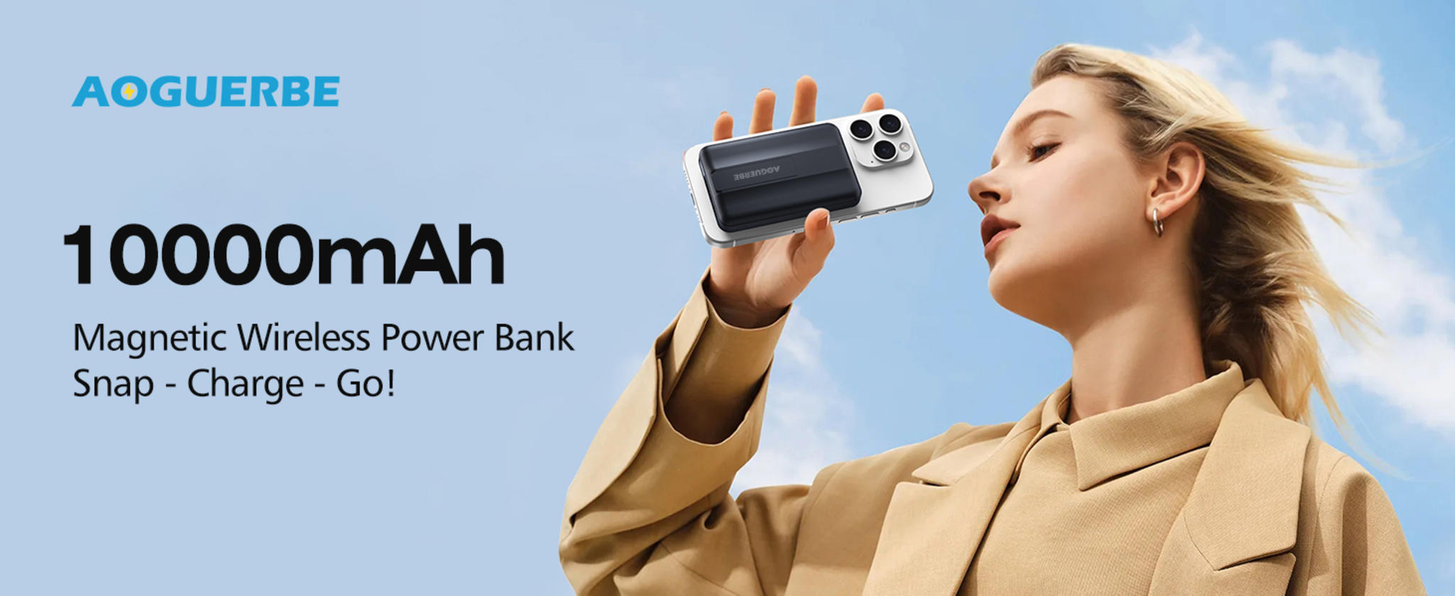 10000mAh Mag-Safe Wireless Power Bank, 22.5W Fast Charging image 6