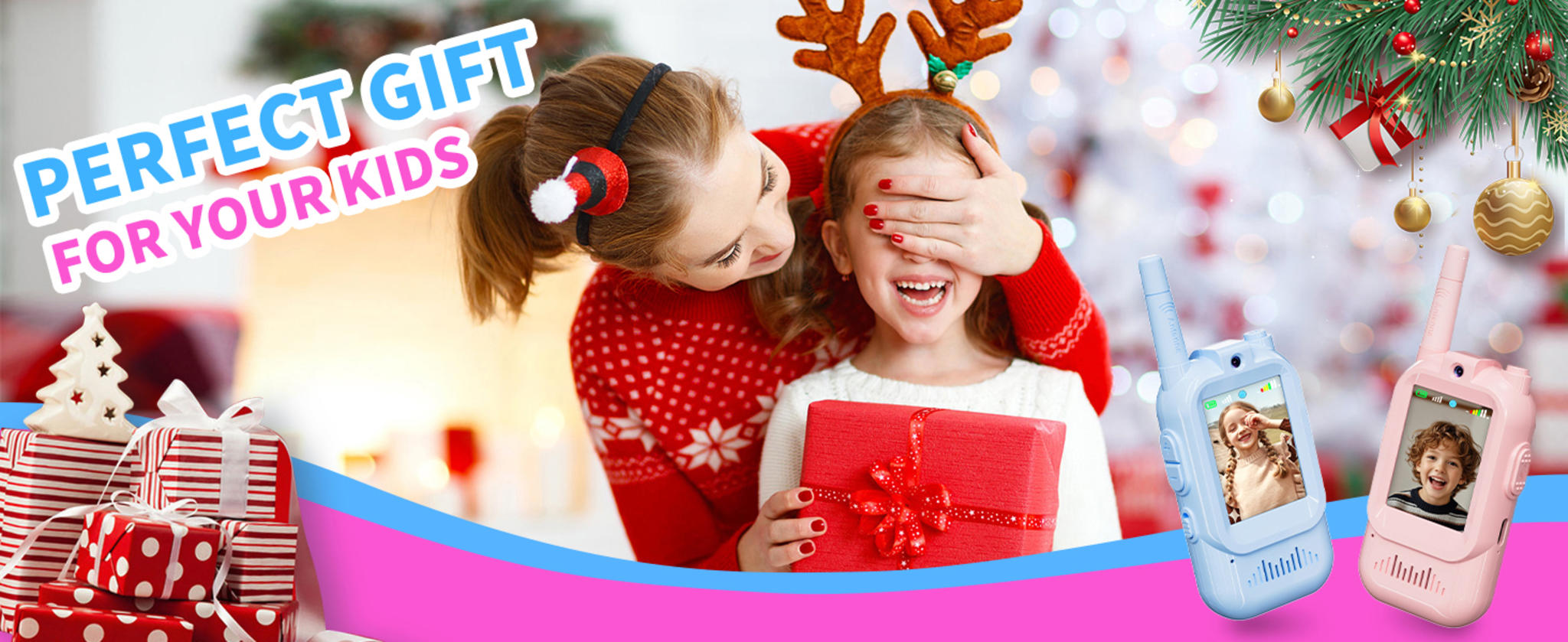 Kids Video Walkie Talkie 2-Pack: Rechargeable Toy with HD Camera & Voice Changer image 17