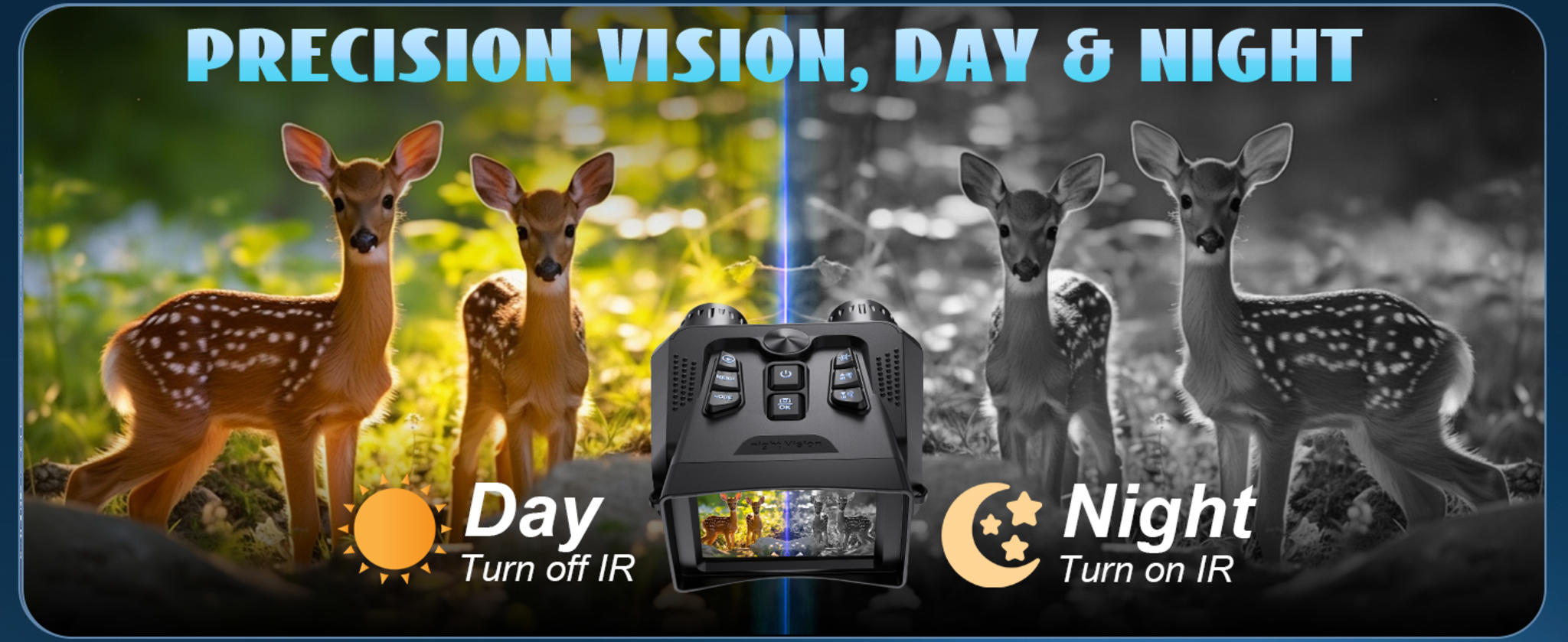 4K Night Vision Binoculars with 3.0" HD Screen image 13