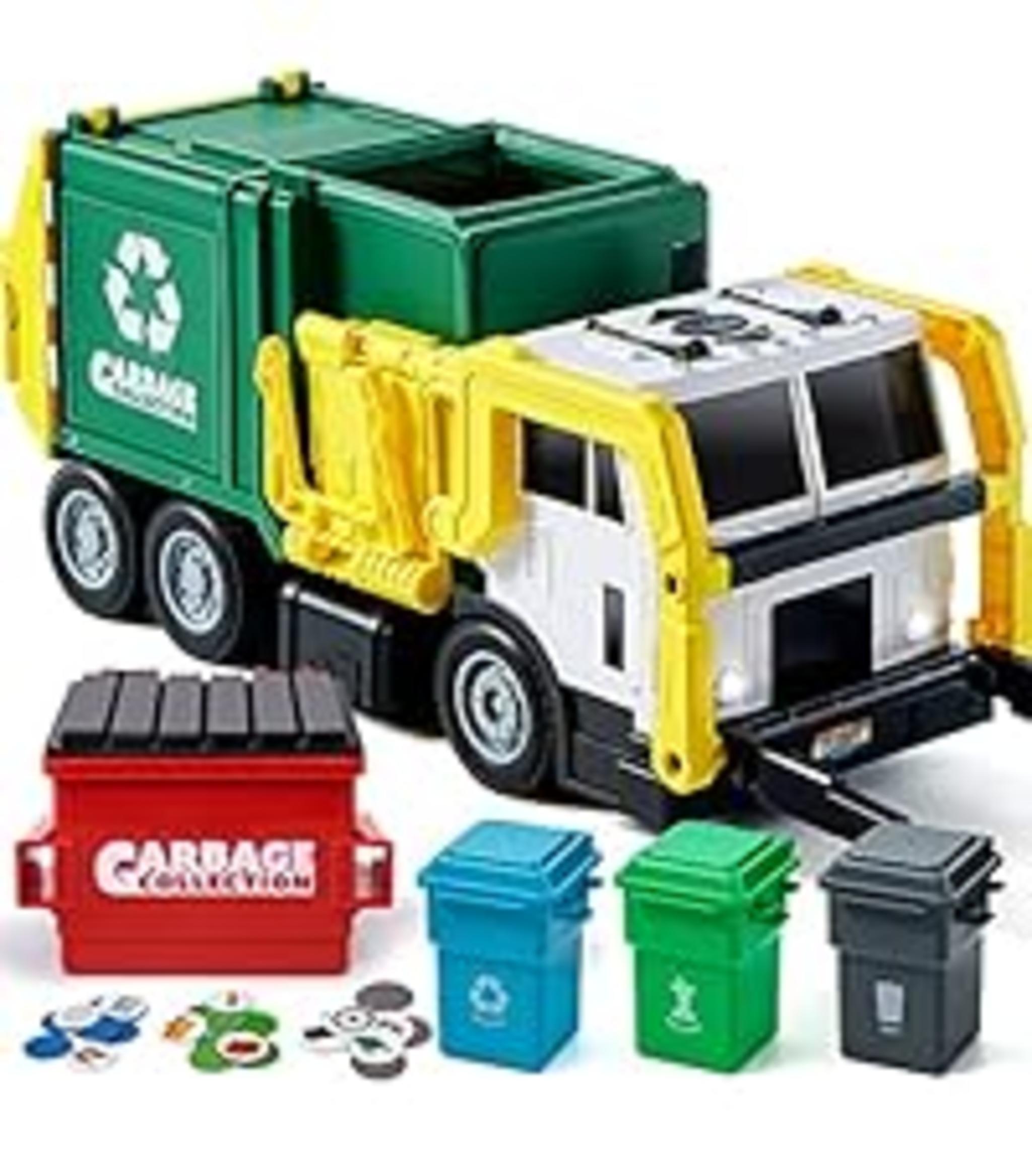 3 Pack Motion Activated Light Up Monster Trucks with LED Wheels image 17