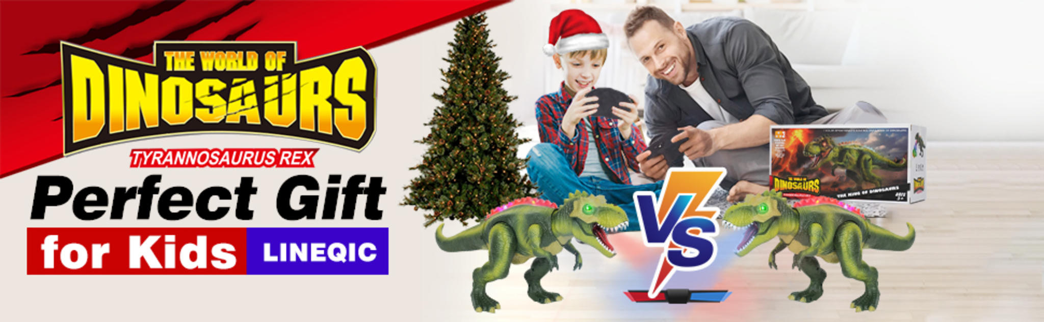 Remote Control T-Rex Dinosaur Toy with LED Lights, Fog Spray & Realistic Roars for Kids 3+ image 14