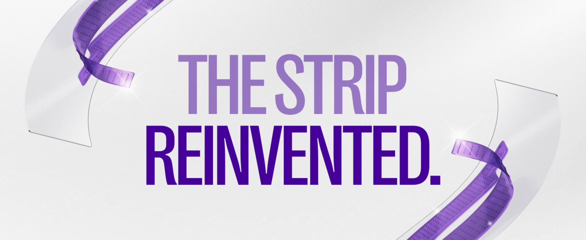 V34 Purple Teeth Whitening Strips - 30-Minute Whitening Treatment image 2