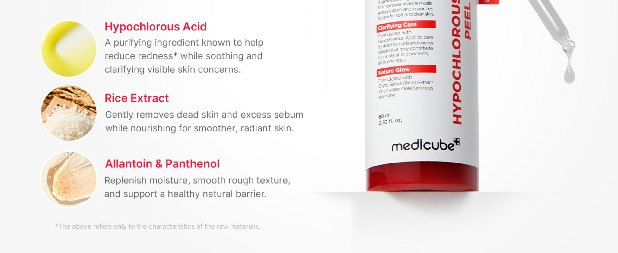 Hypochlorous Acid Rice Peel Shot | Gentle Exfoliating Serum image 8