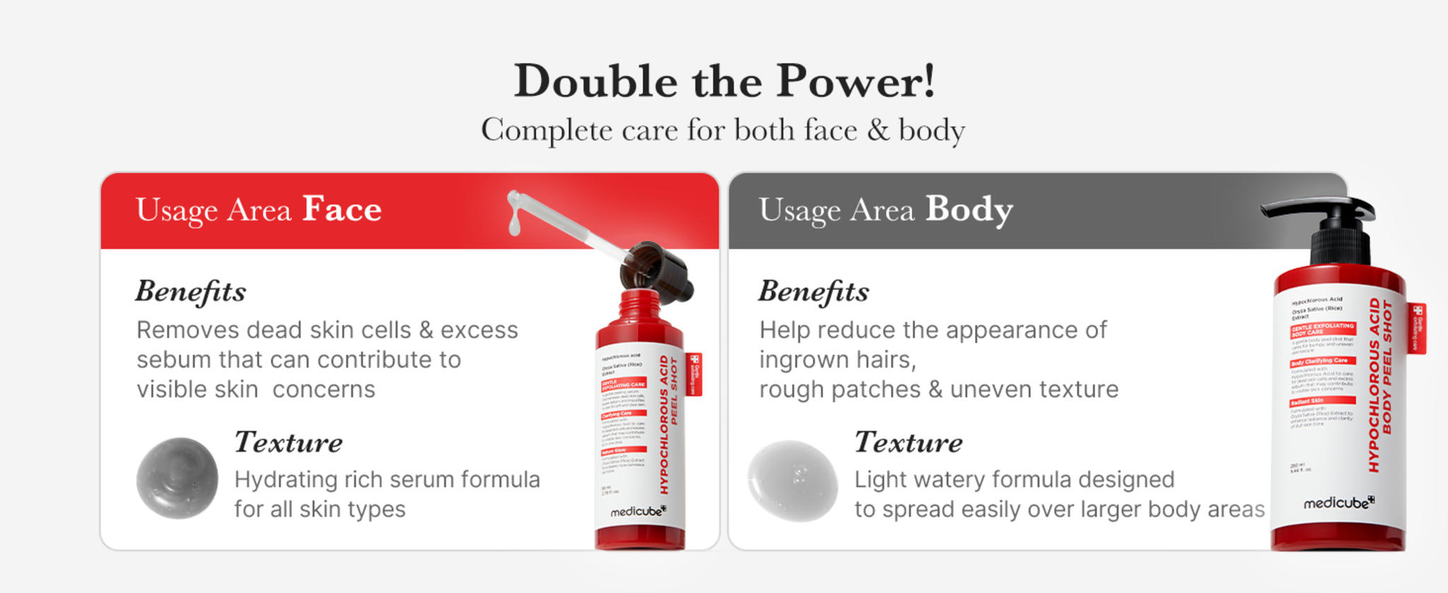 Hypochlorous Acid Rice Peel Shot | Gentle Exfoliating Serum image 11