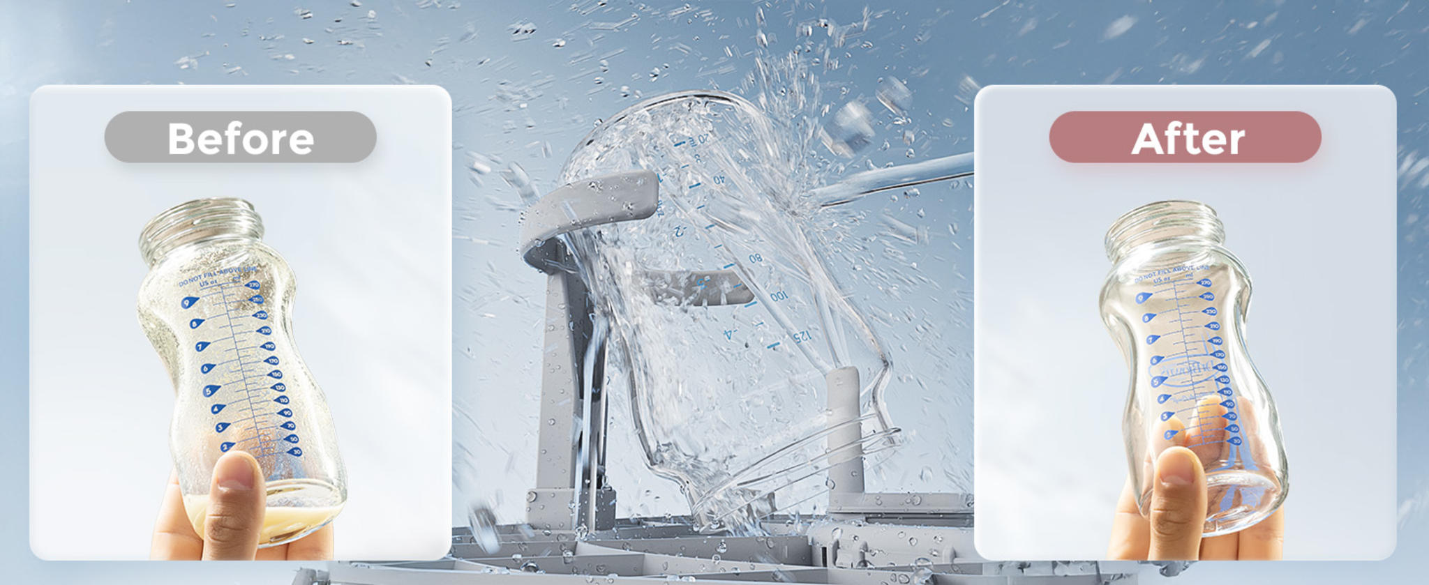 All-in-One Baby Bottle Washer, Sterilizer & Dryer image 8