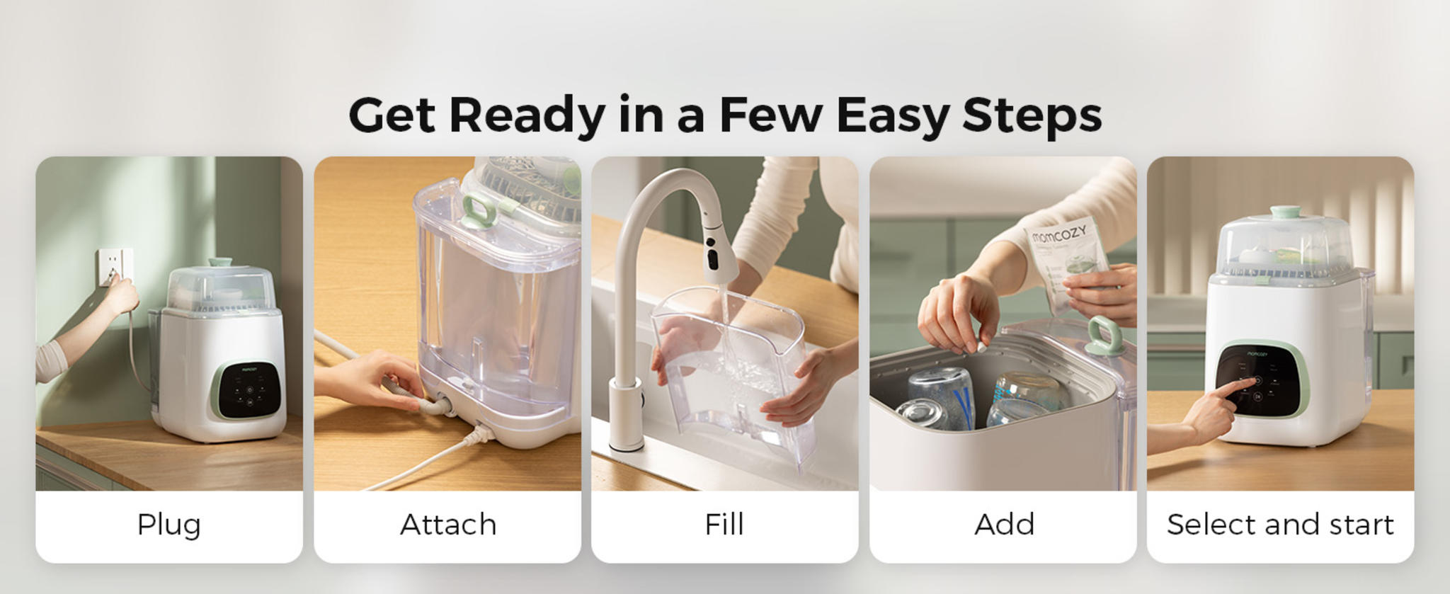 All-in-One Baby Bottle Washer, Sterilizer & Dryer image 16