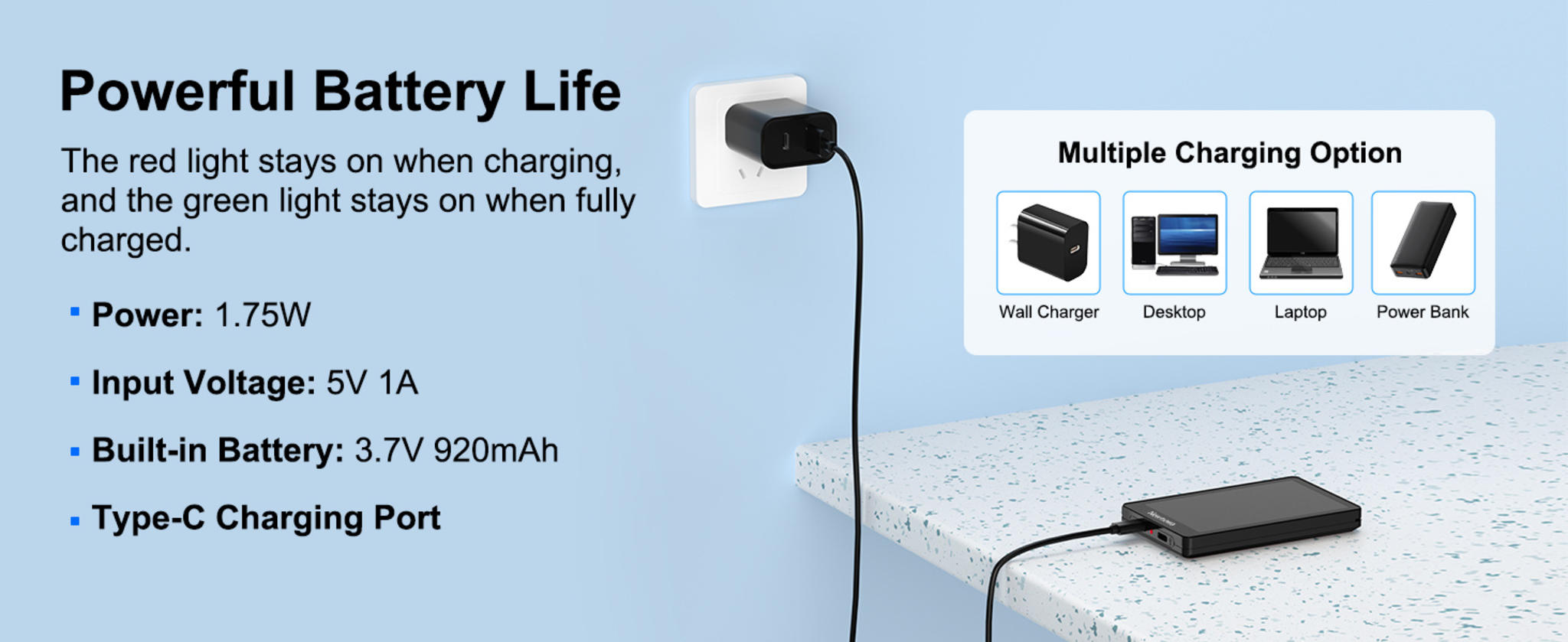 Magnetic Phone Vlog Selfie Monitor Screen - 1080P Wireless & 4K Wired Recording image 13