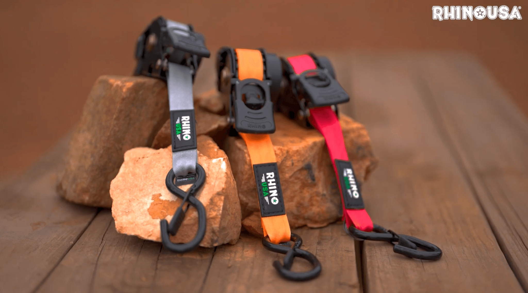 4-Pack Retractable Ratchet Straps - 2" x 10' Heavy Duty Auto Retracting Tie Downs (3,033lb Strength) image 12