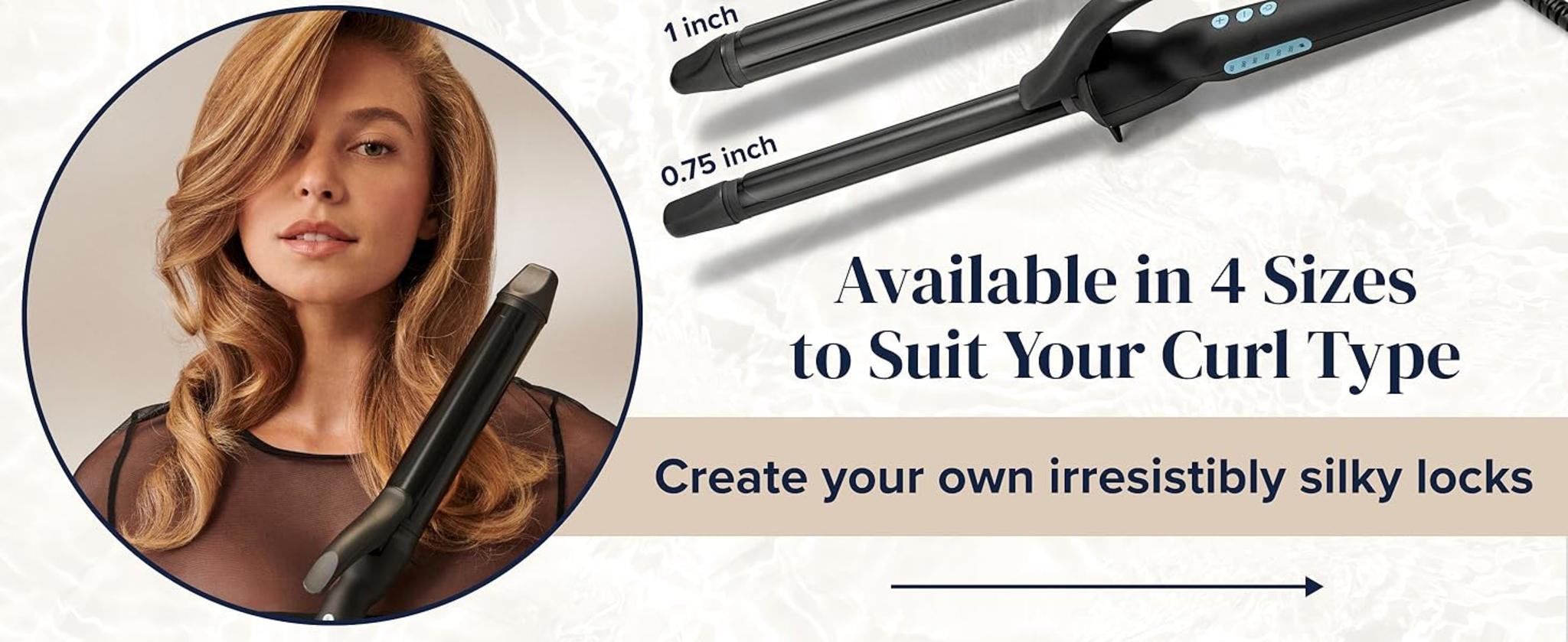 Long Barrel Curling Iron with Moisture Heat & NanoIonic Technology image 9