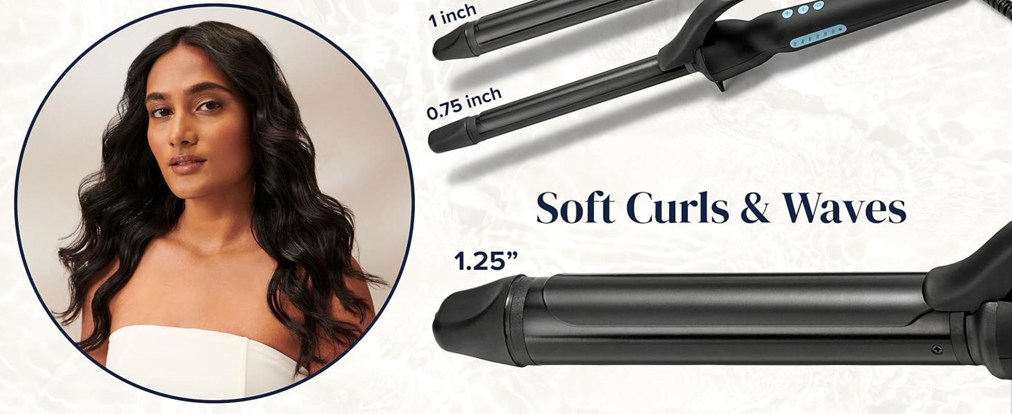 Long Barrel Curling Iron with Moisture Heat & NanoIonic Technology image 12