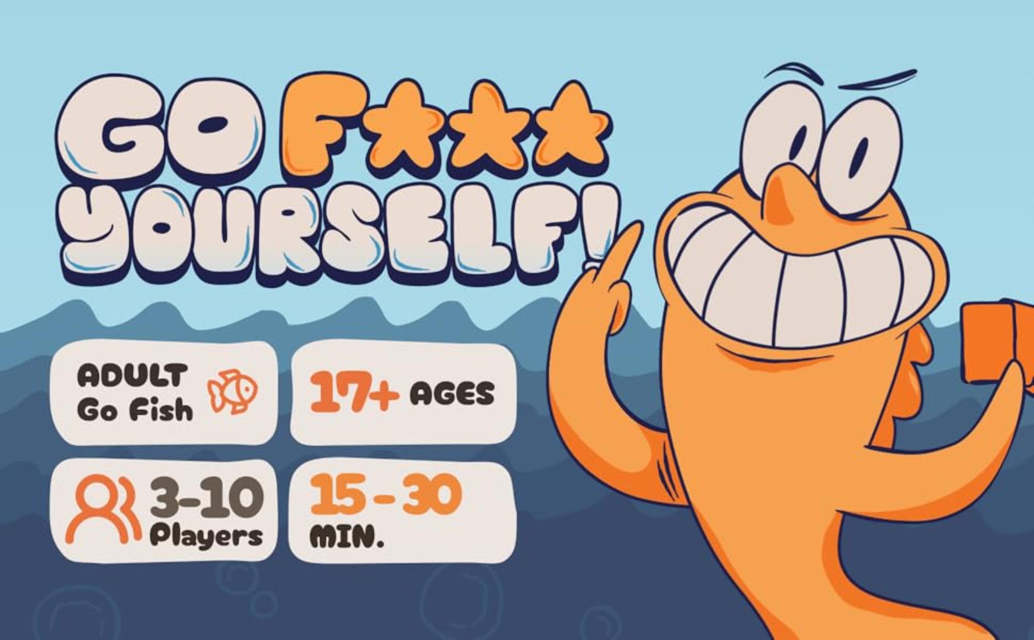 Go F Yourself! - Adult Go Fish Card Game with Hilarious Prompts image 6