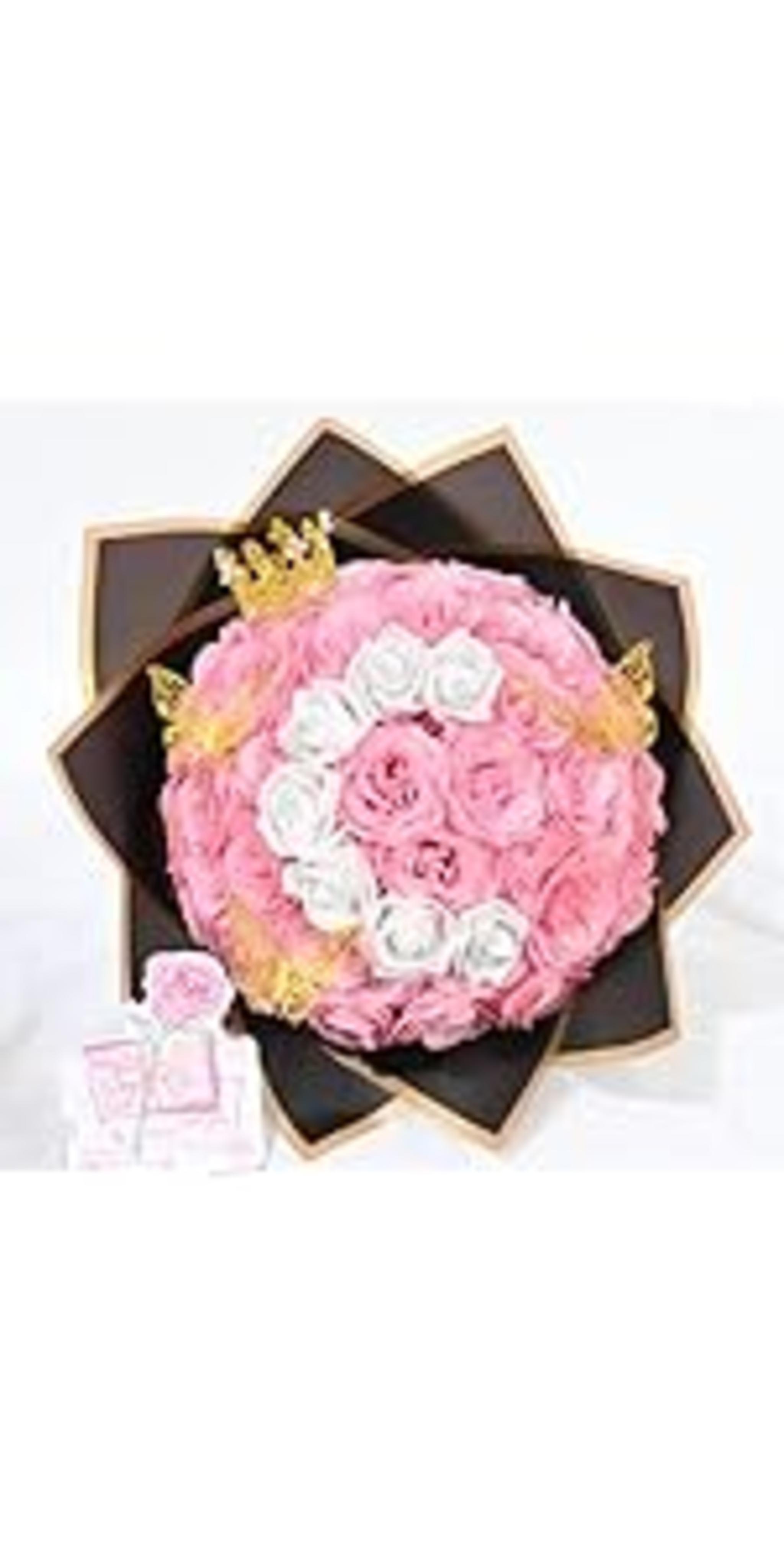 DIY Glitter Rose Bouquet Kit - 56 Flowers with Letters for Personalized Gifts image 14