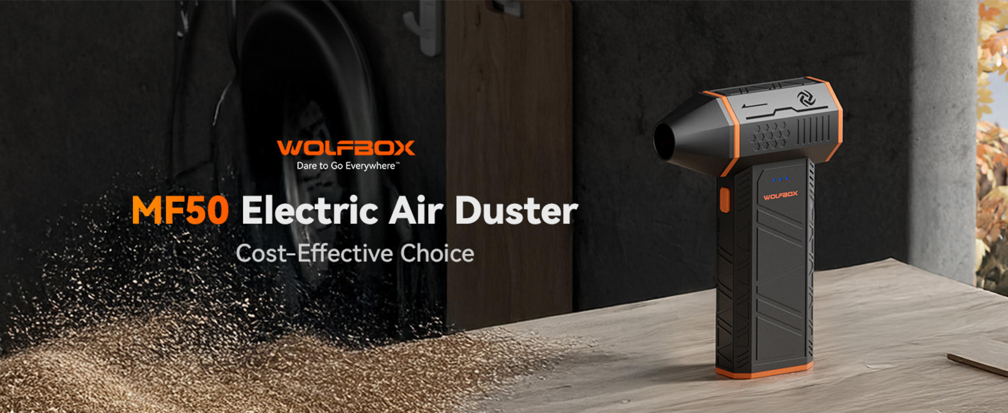 110000RPM Electric Air Duster with 3-Speed Settings, Fast Charging & 4 Nozzles image 6